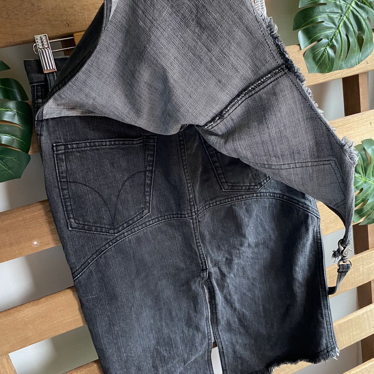 Hysteric Glamour × Japanese Brand Hysteric Glamour Bondage Black Denim Skirt Punk Seditionarie Size 30" / US 8 / IT 44 - 11 Thumbnail