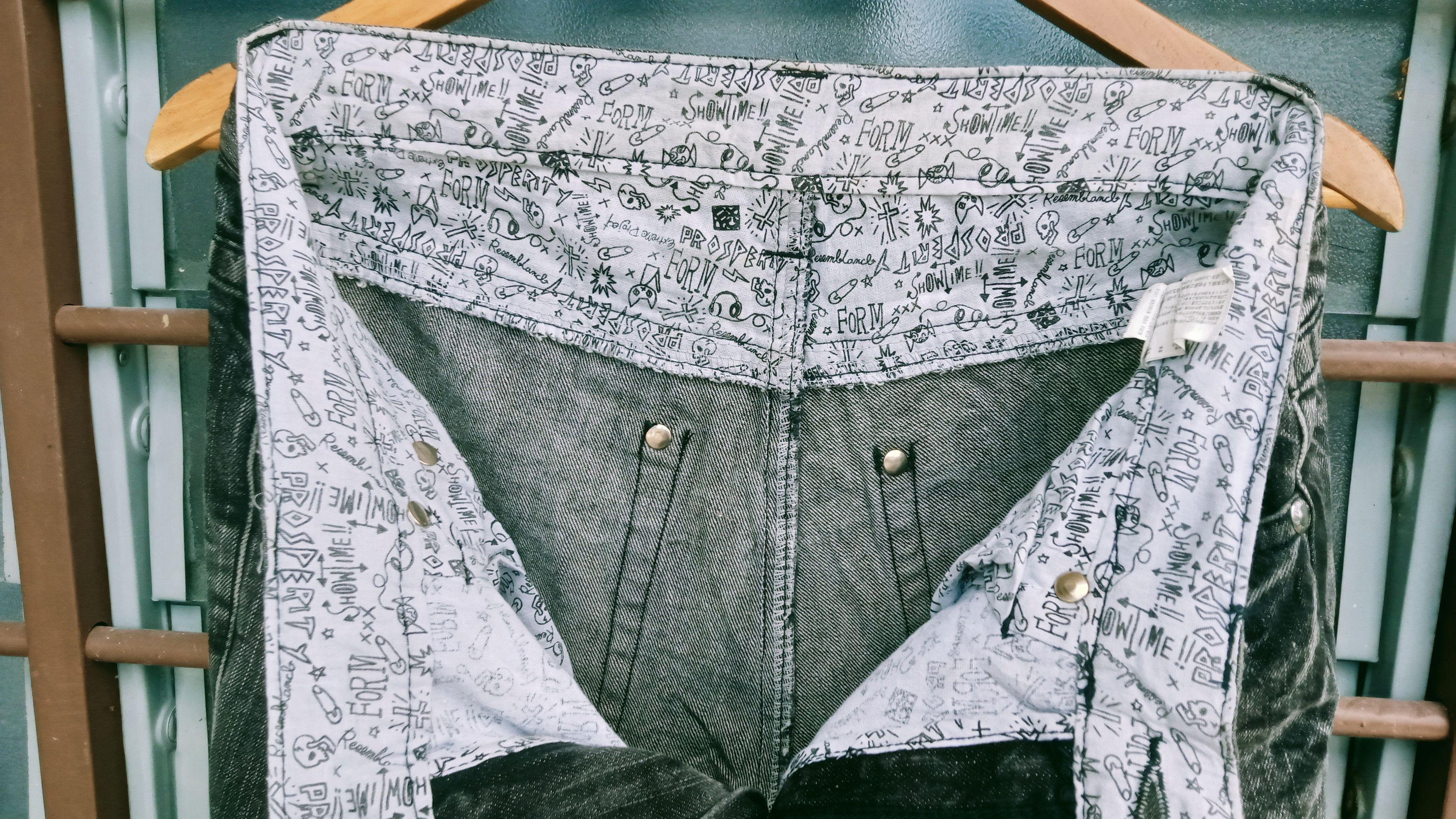 Other Assured Joy Statement Pants Jeans Size US 32 / EU 48 - 9 Thumbnail