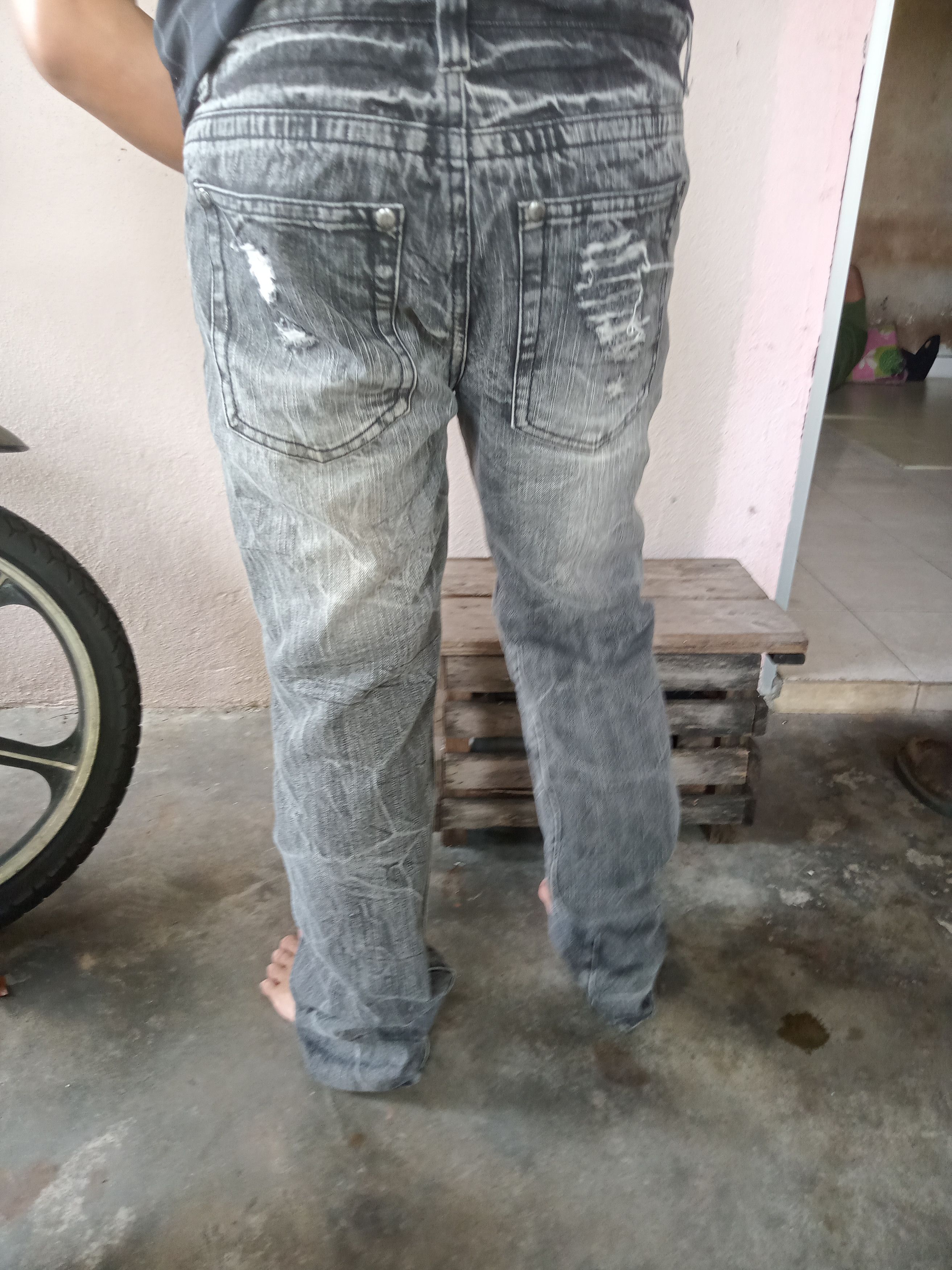 Other Assured Joy Statement Pants Jeans Size US 32 / EU 48 - 14 Thumbnail