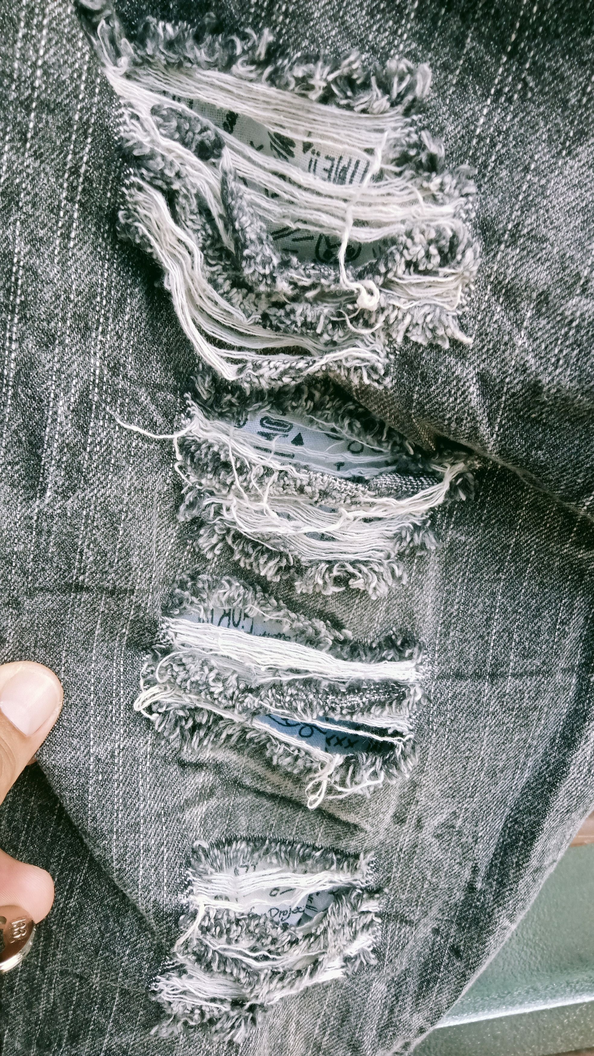 Other Assured Joy Statement Pants Jeans Size US 32 / EU 48 - 6 Thumbnail
