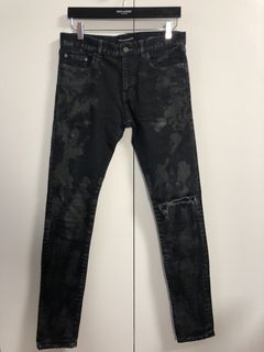 P001 LOW RISE SKINNY JEAN - Black Midnight Oil