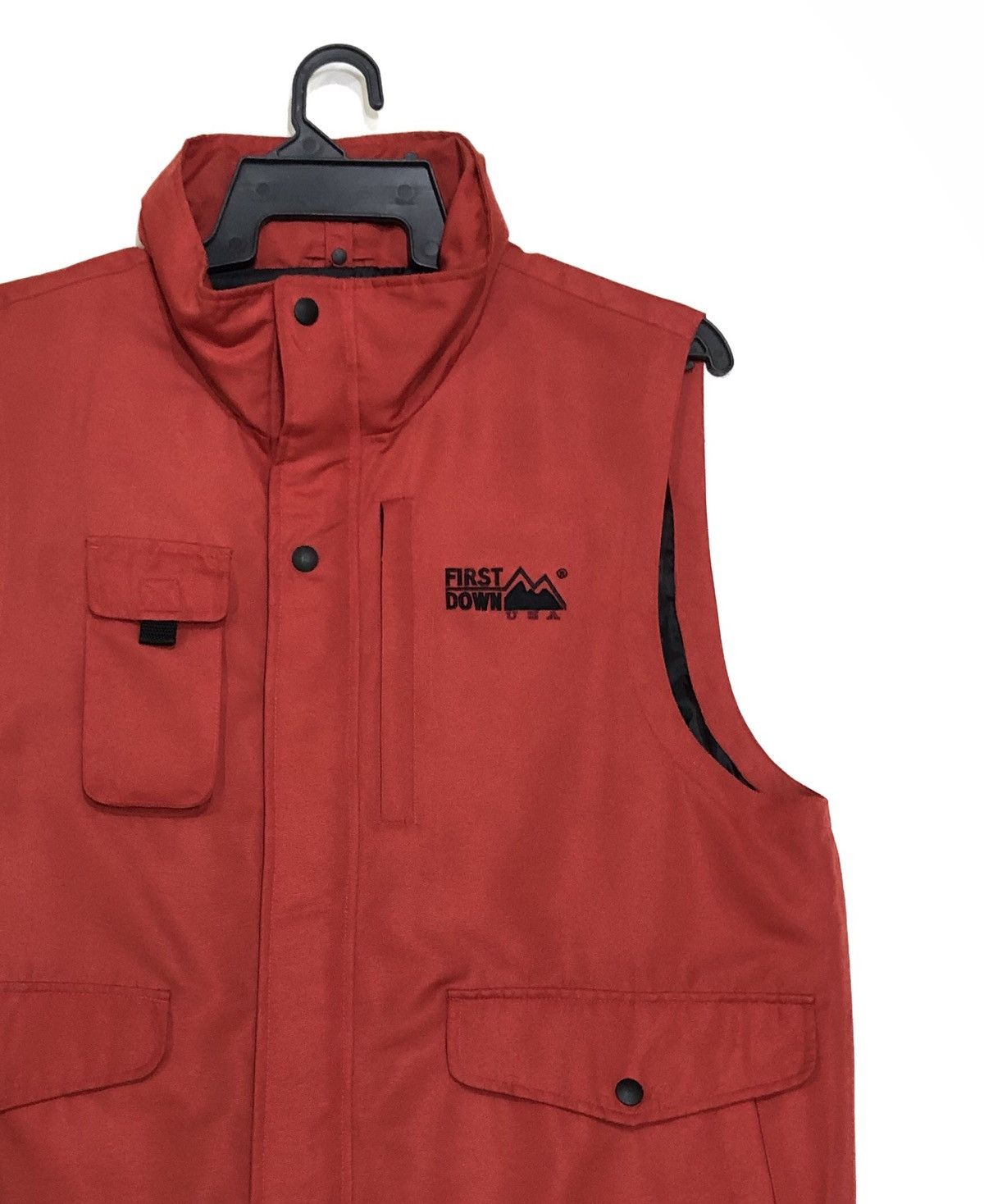 First MFG Co. First Down U. S. A Vest Jacket With Hoodie Size US L / EU 52-54 / 3 - 2 Thumbnail