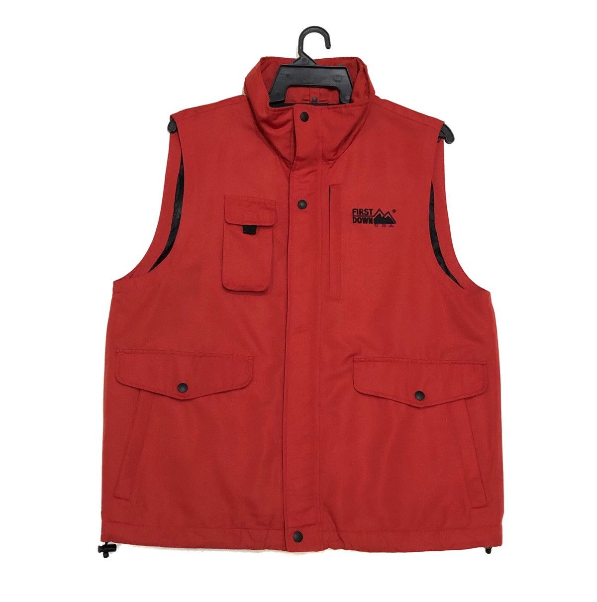 First MFG Co. First Down U. S. A Vest Jacket With Hoodie Size US L / EU 52-54 / 3 - 1 Thumbnail