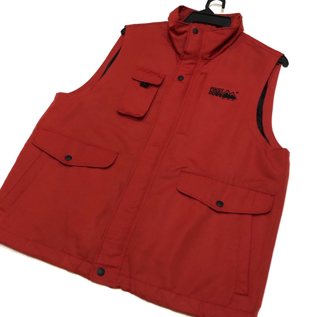 First MFG Co. First Down U. S. A Vest Jacket With Hoodie Size US L / EU 52-54 / 3 - 3 Thumbnail