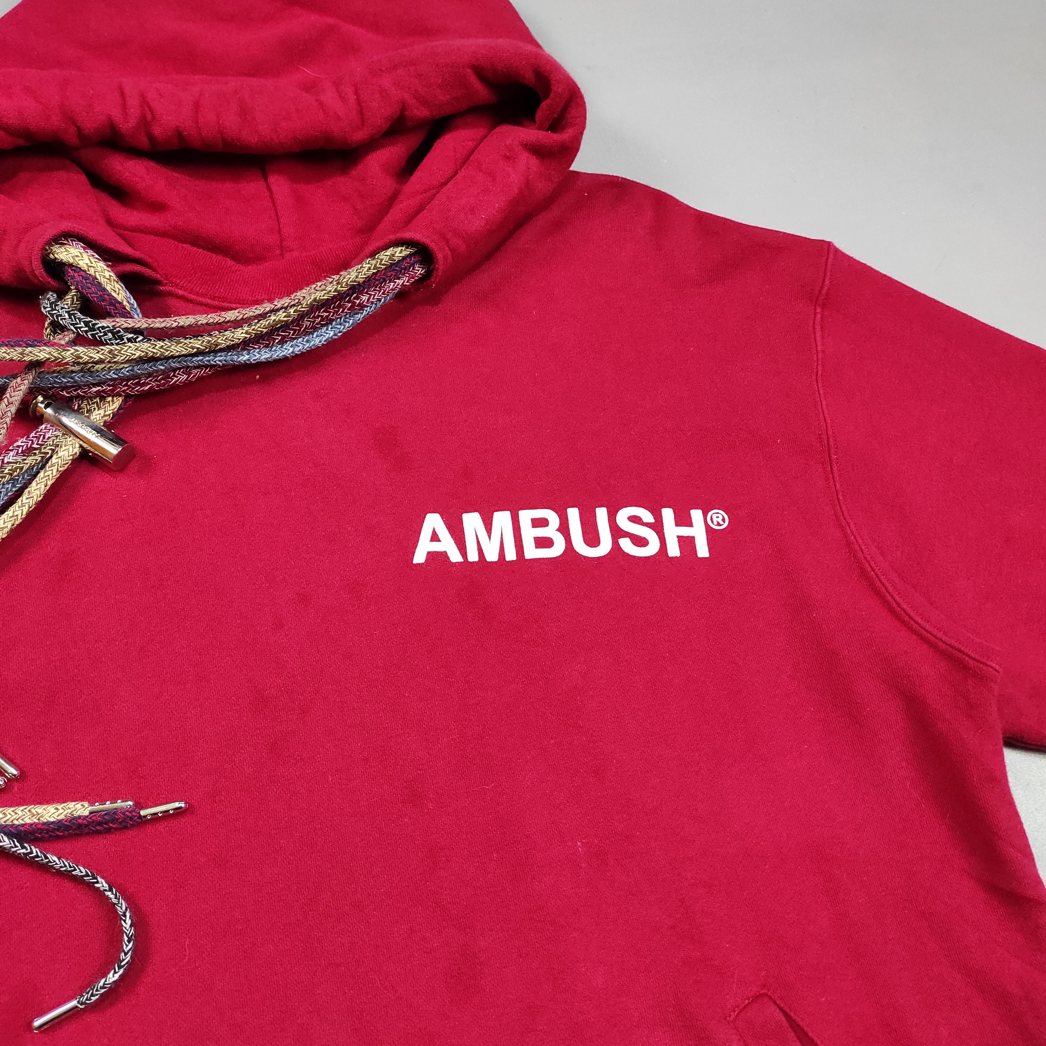 Ambush Design AMBUSH MULTICOLORED FLOCKED HOODIE Size US L / EU 52-54 / 3 - 2 Thumbnail