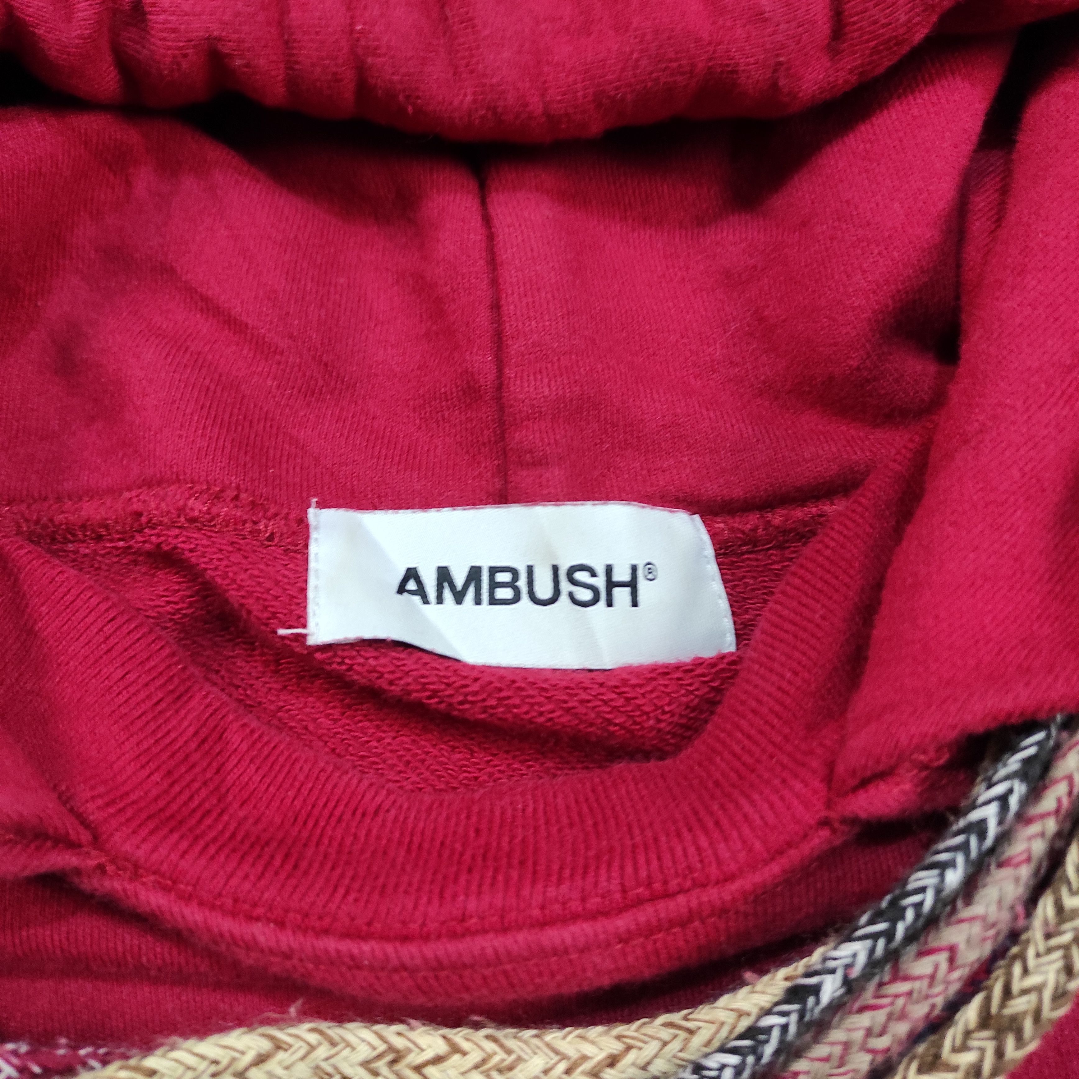 Ambush Design AMBUSH MULTICOLORED FLOCKED HOODIE Size US L / EU 52-54 / 3 - 5 Thumbnail
