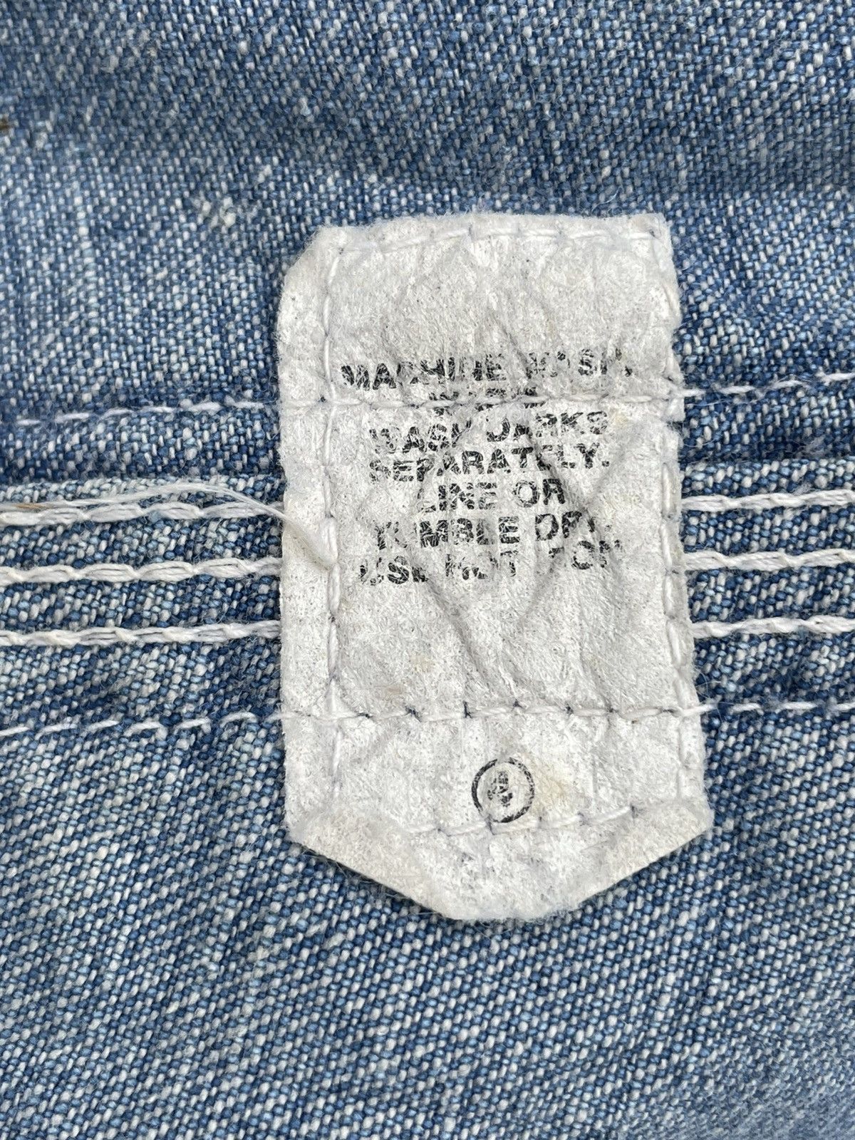 Vintage Vintage 50’s UNION MADE Overalls Size US 38 / EU 54 - 20 Thumbnail