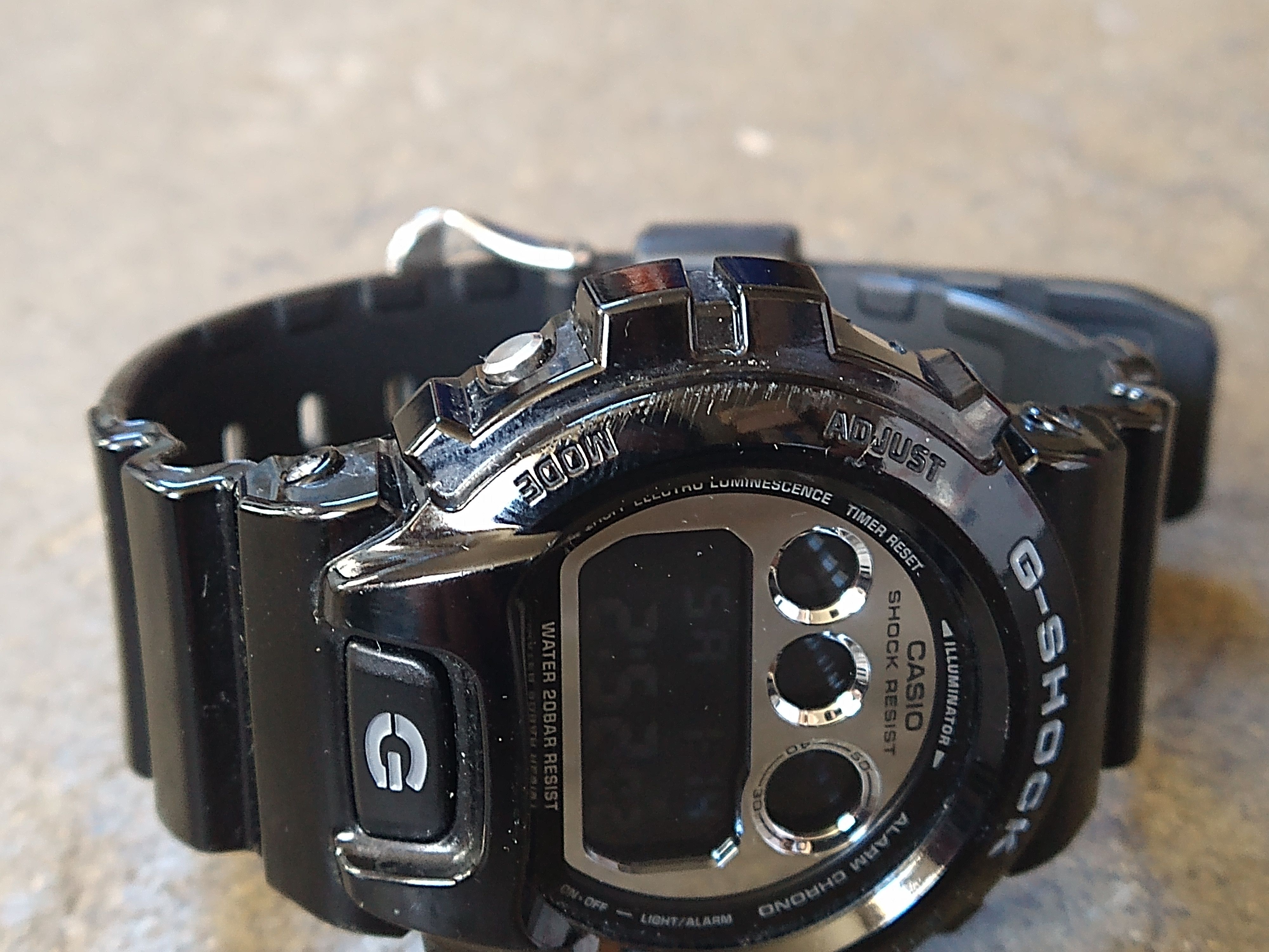 Casio × G Shock Casio G-Shock DW-6900NB-1 Watch Black Silver Size ONE SIZE - 3 Thumbnail