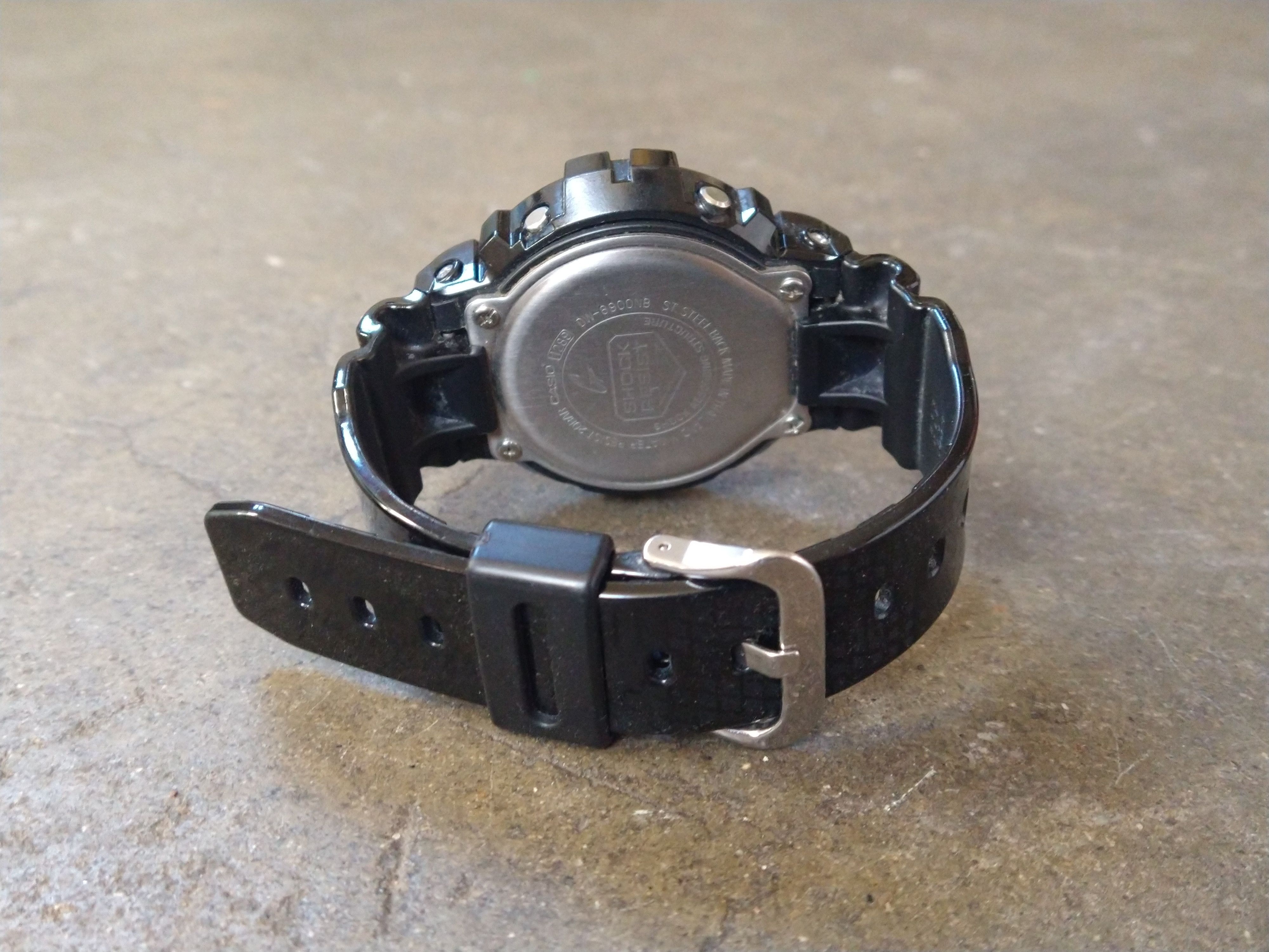 Casio × G Shock Casio G-Shock DW-6900NB-1 Watch Black Silver Size ONE SIZE - 7 Thumbnail
