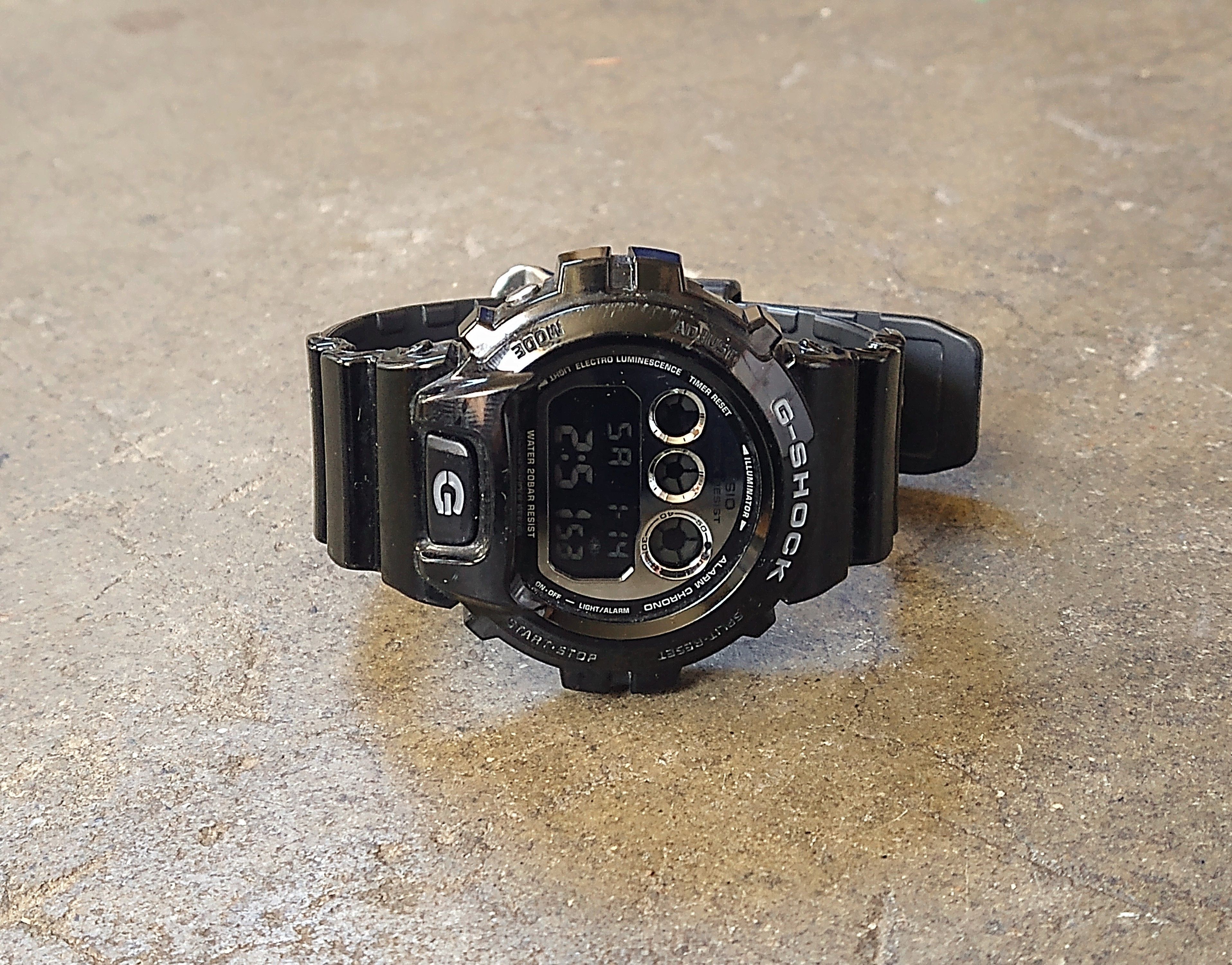 Casio G Shock Casio G Shock DW 6900NB 1 Watch Black Silver Grailed