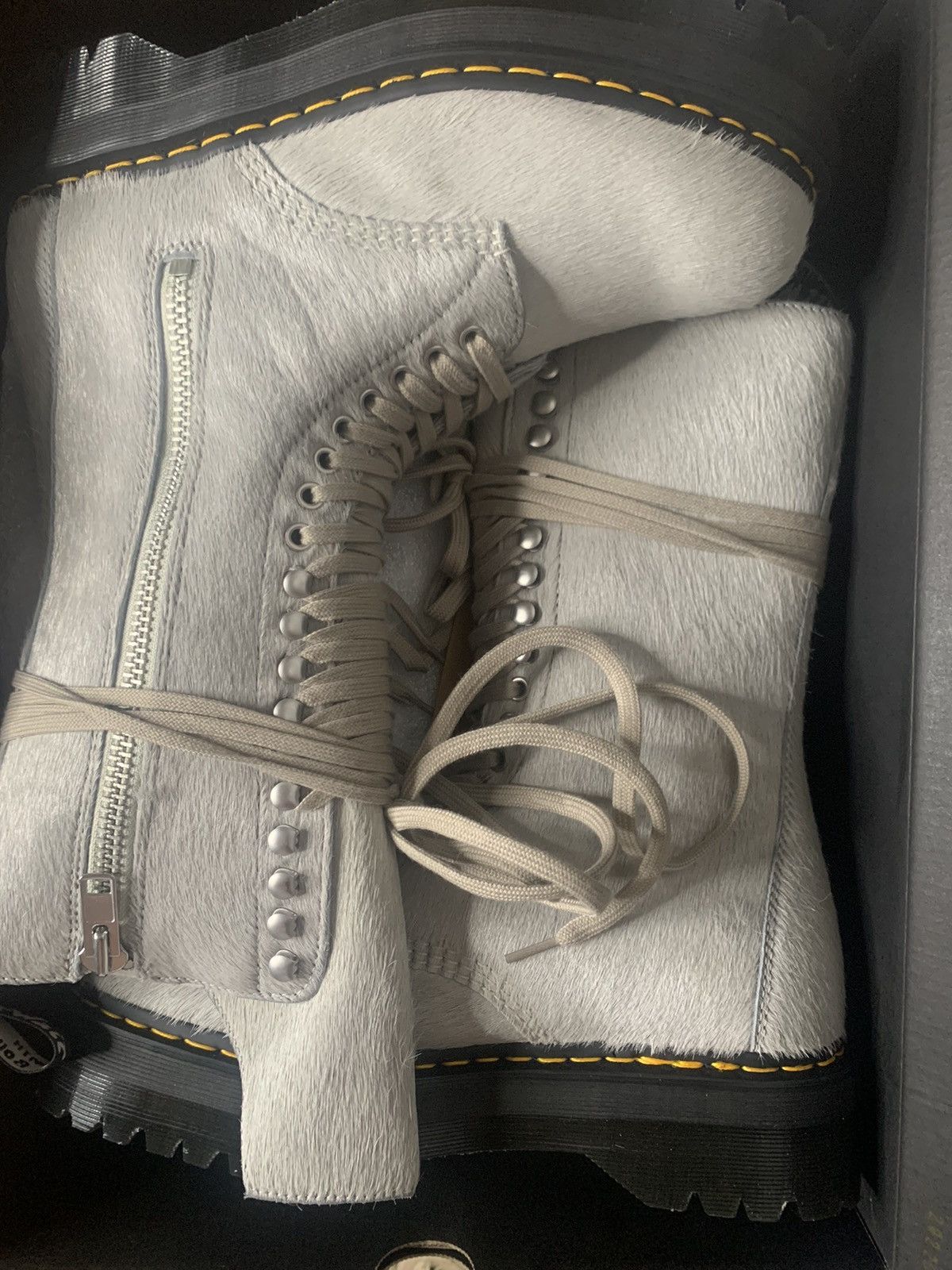 Dr. Martens × Rick Owens Rick owens vs dr. Martens EU45 Size US 11 / EU 44 - 6 Thumbnail