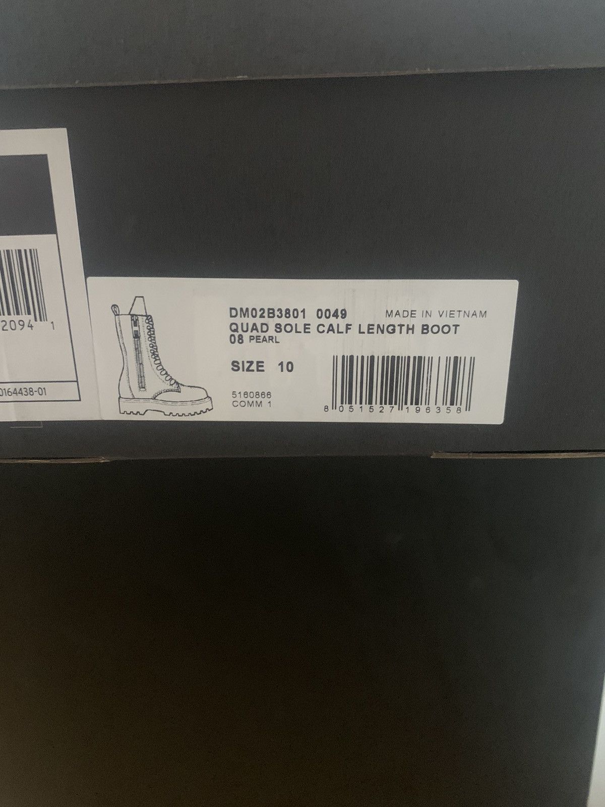 Dr. Martens × Rick Owens Rick owens vs dr. Martens EU45 Size US 11 / EU 44 - 8 Thumbnail
