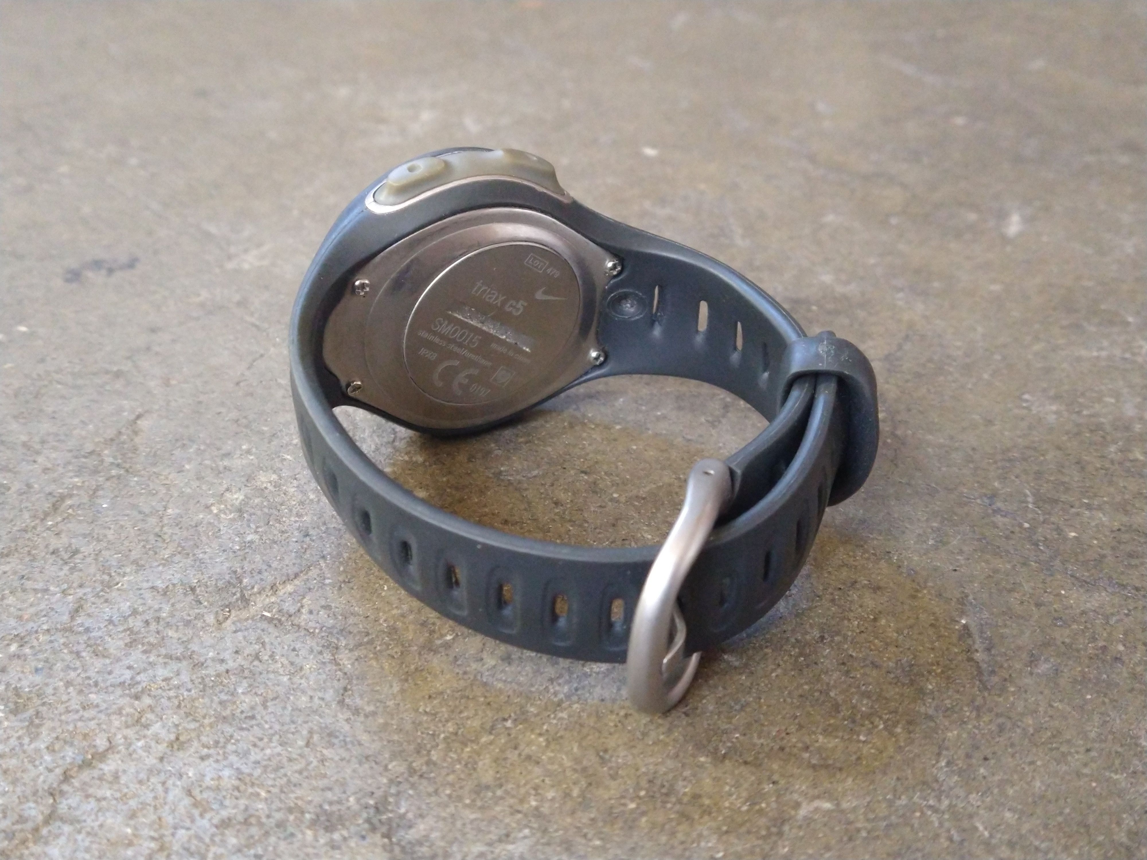 Nike Nike Watch Triax Gray Digital Sports Rubber Size ONE SIZE - 9 Thumbnail