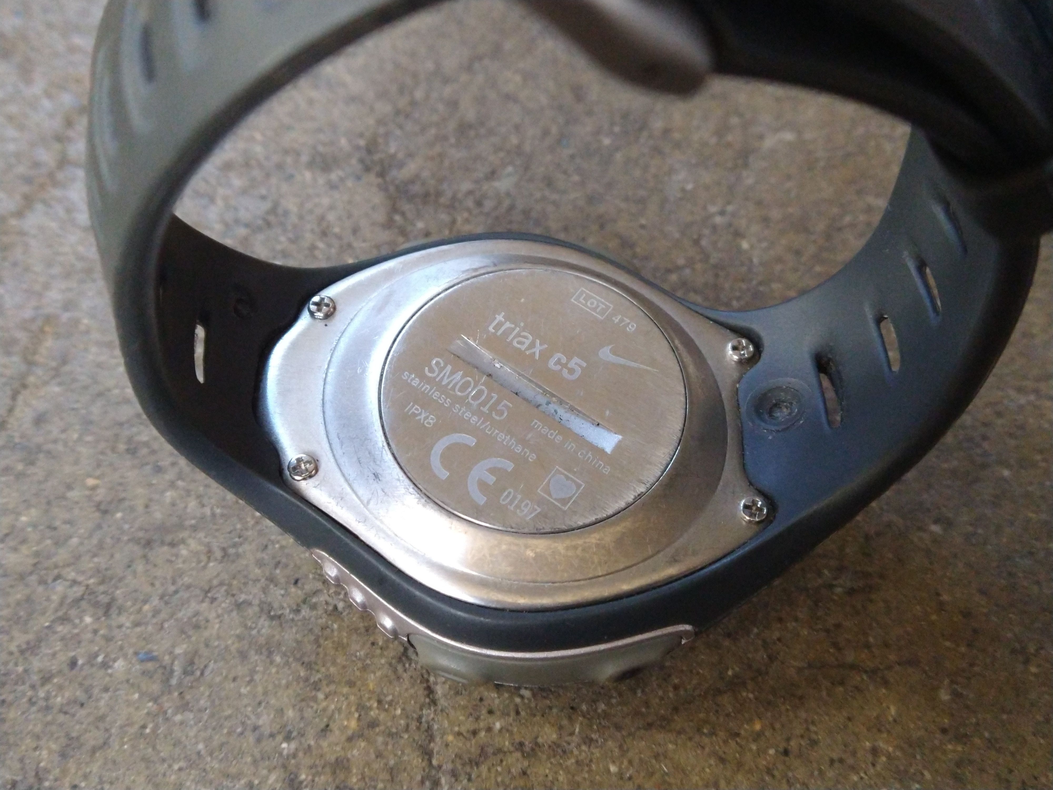 Nike Nike Watch Triax Gray Digital Sports Rubber Size ONE SIZE - 10 Thumbnail