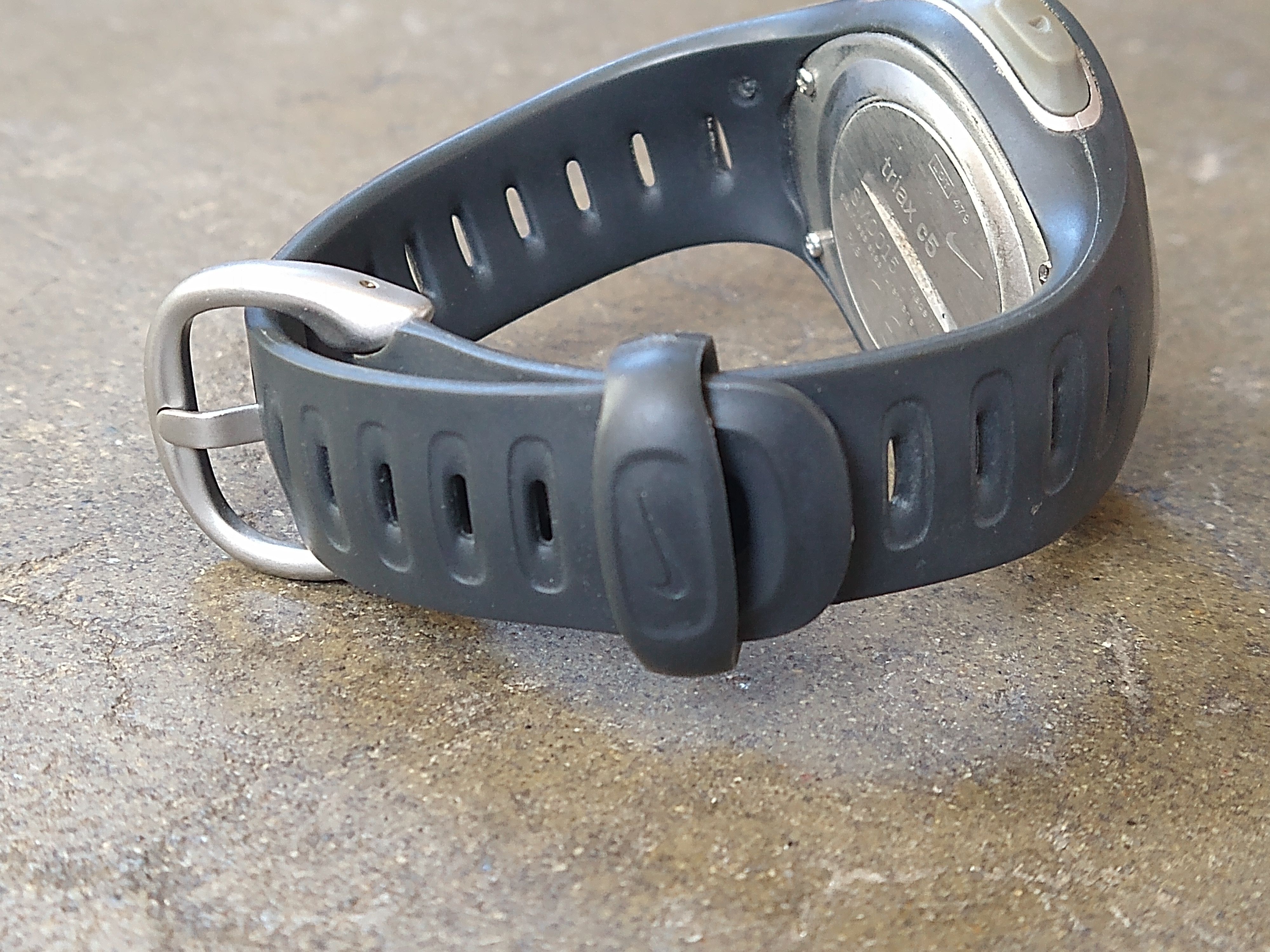 Nike Nike Watch Triax Gray Digital Sports Rubber Size ONE SIZE - 8 Thumbnail