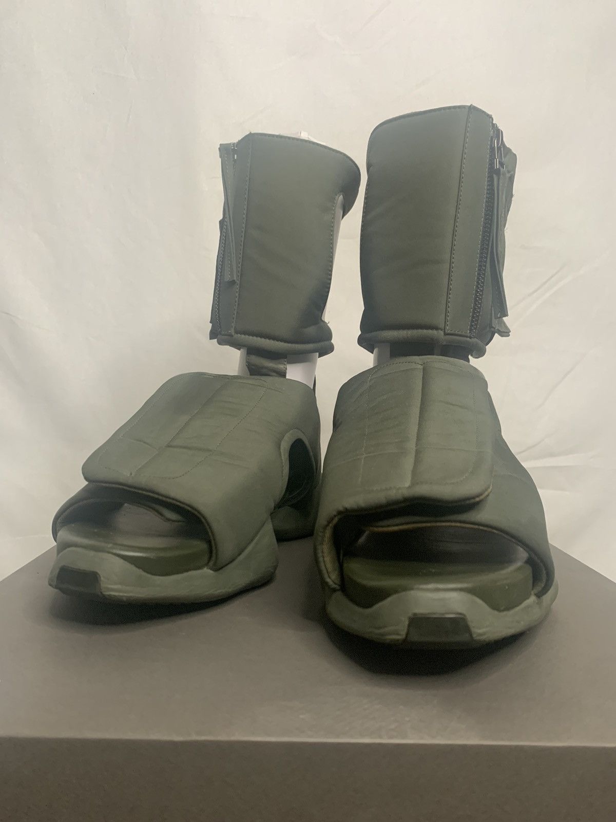 Adidas × Rick Owens Drkshdw Super rare Cargo sandals! EU 41 Size US 8 / EU 41 - 2 Thumbnail