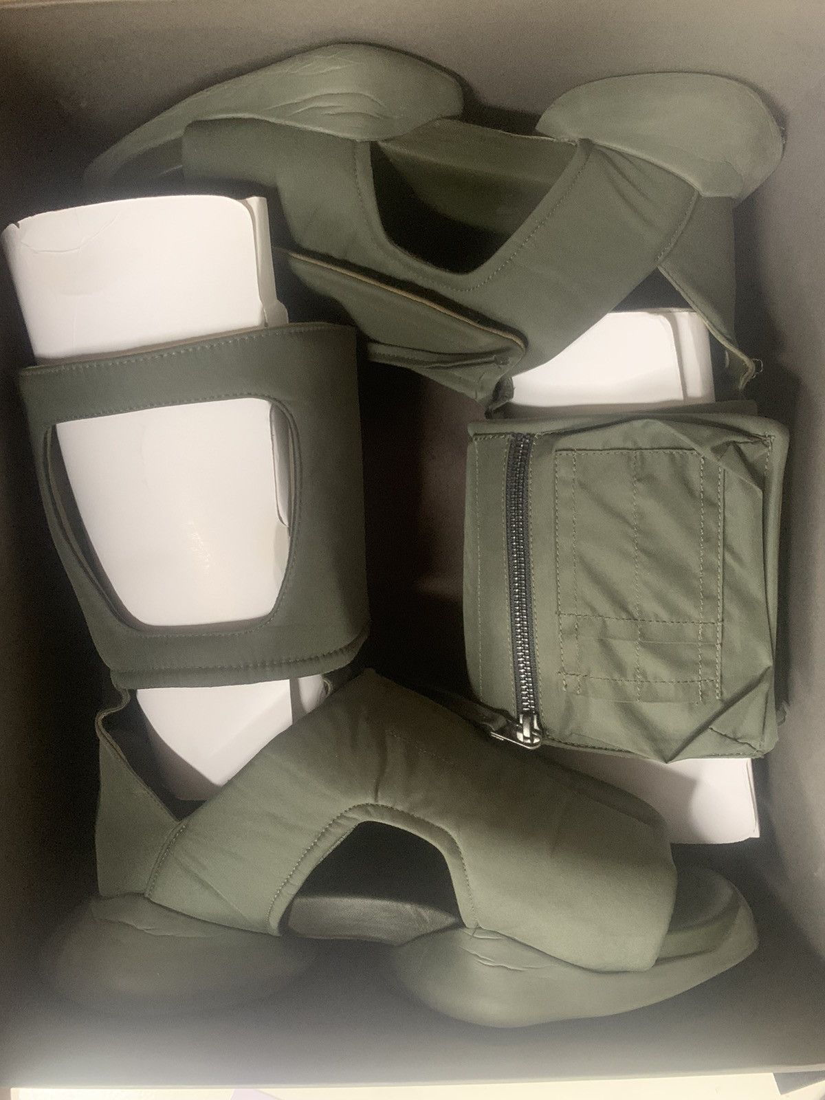 Adidas × Rick Owens Drkshdw Super rare Cargo sandals! EU 41 Size US 8 / EU 41 - 11 Thumbnail