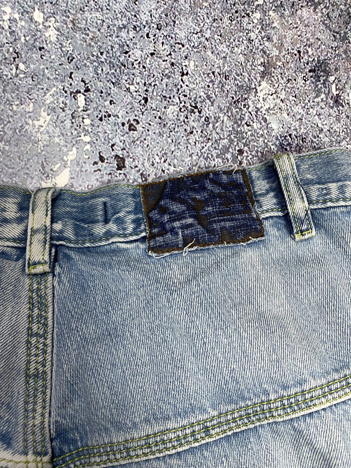 Japanese Brand 🔥🇯🇵RARE MASSIVE POCKET PARACHUTE DENIM SHORTS Size US 31 - 5 Thumbnail
