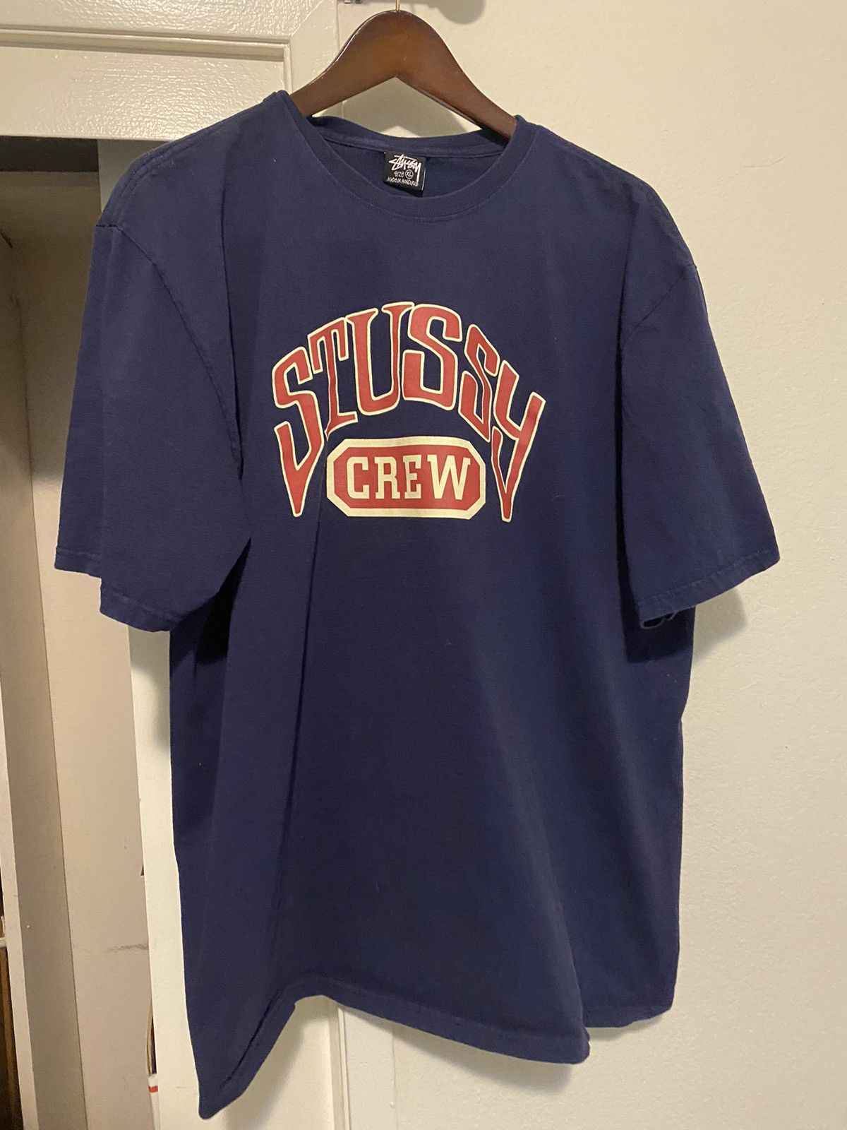 Stussy Stussy Crew Tee Size US XL / EU 56 / 4 - 1 Thumbnail