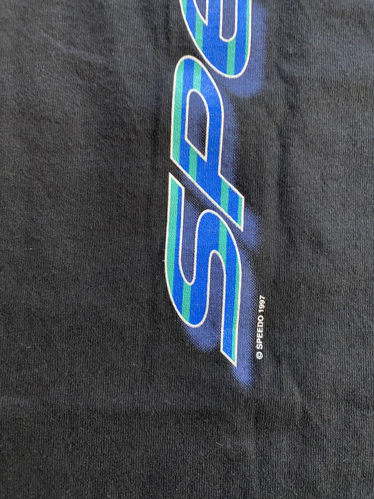 Speedo Vintage NWT 1997 90s Speedo Black Tank Top New Size US XL / EU 56 / 4 - 4 Thumbnail