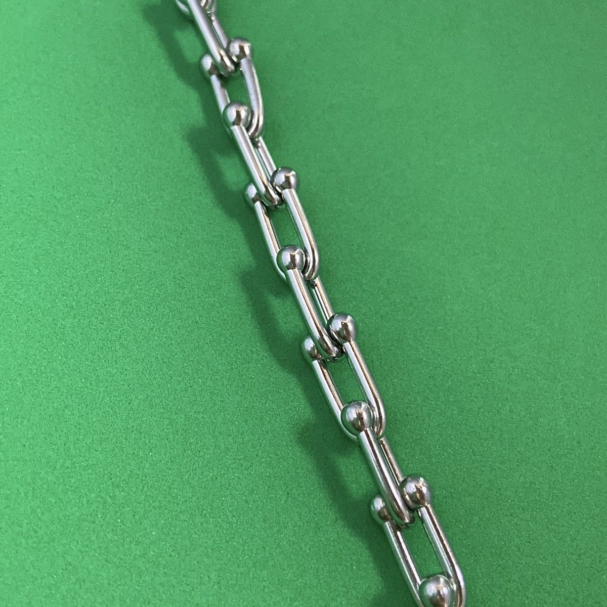 Designer Titanium Steel Link Chain Bracelet for Men Women Size ONE SIZE - 3 Thumbnail
