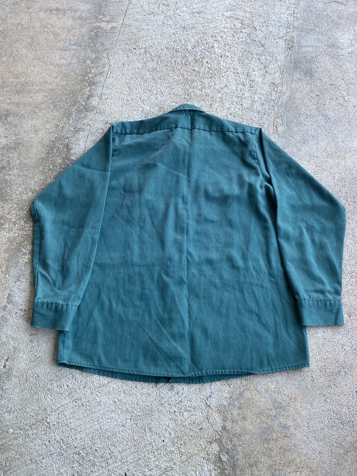 Vintage Vintage 80’s Big Ben Wrangler Button Work Wear Shirt Size US XL / EU 56 / 4 - 7 Thumbnail
