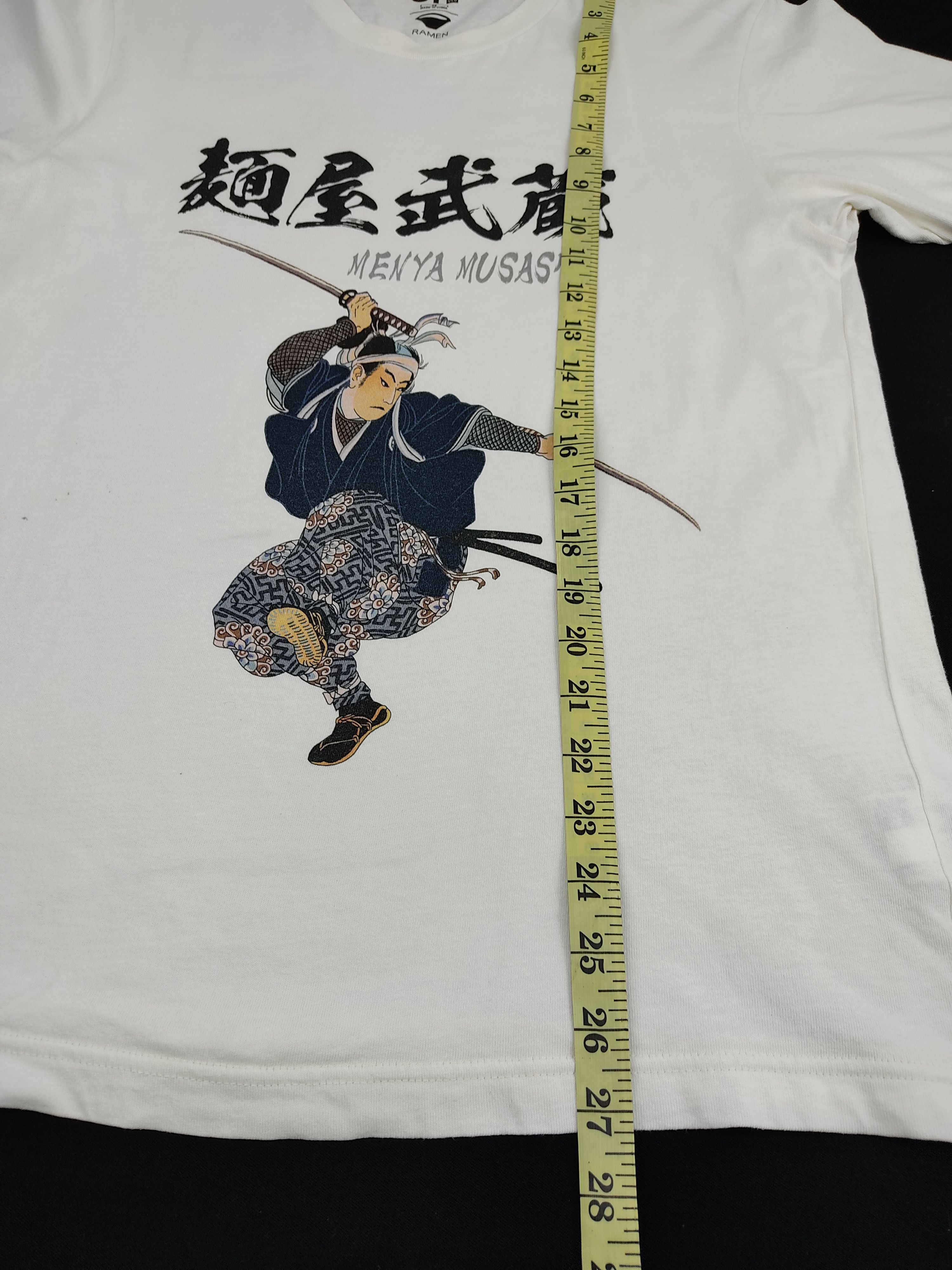 Anime Anime Kenya Musashi Samurai Ramen Martial Art Tee Swordman Size US S / EU 44-46 / 1 - 5 Thumbnail