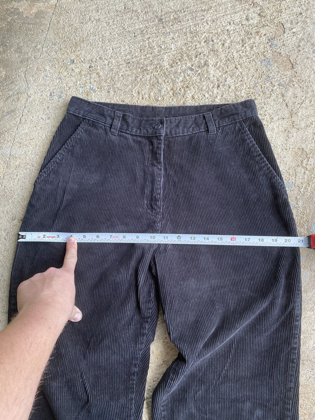 Vintage × Woolrich Woolen Mills Vintage Y2K Woolrich Corduroy Faded Pants Size 30" / US 8 / IT 44 - 7 Thumbnail