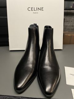 Dior Homme Gold boots by Hedi Slimane S/S05 42