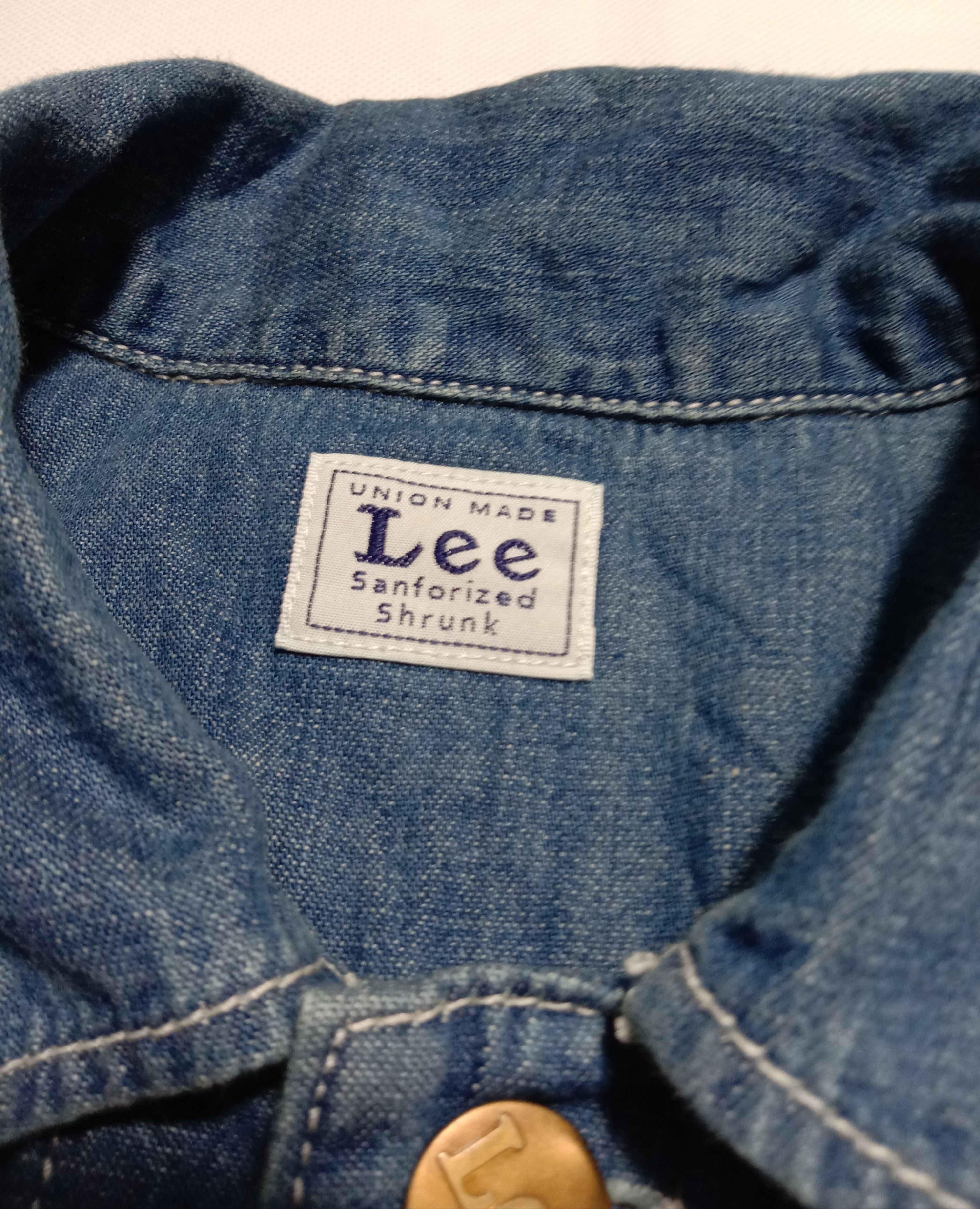 Lee LEE UNION MADE Vintage Parka Denim Jacket Workwear Size S / US 4 / IT 40 - 4 Thumbnail