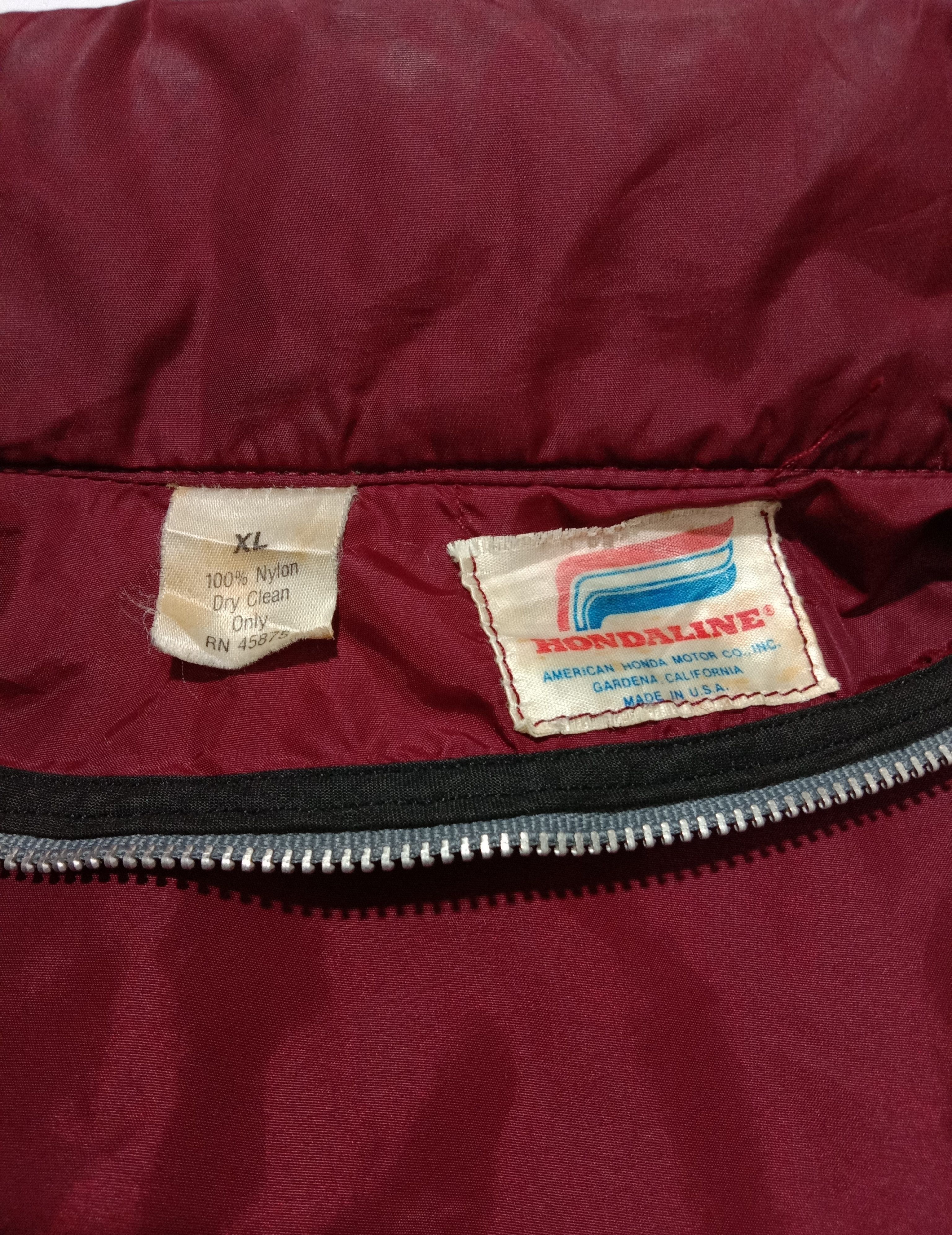 Honda Vintage Hondaline Interstate Bombers Windbreaker Jacket Size US L / EU 52-54 / 3 - 7 Thumbnail