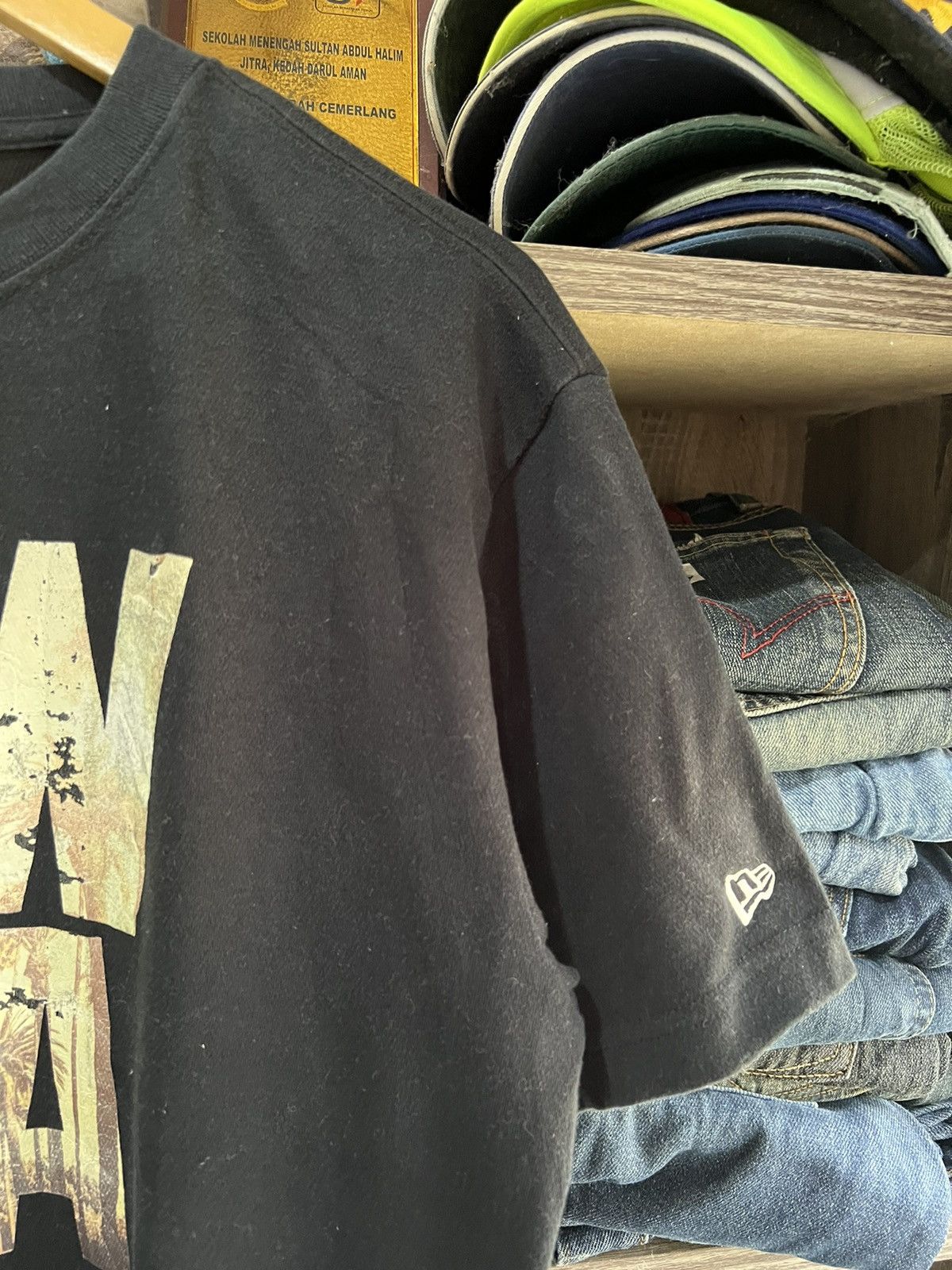 New Era 🔥New Era Spellout Tees Size US M / EU 48-50 / 2 - 4 Thumbnail