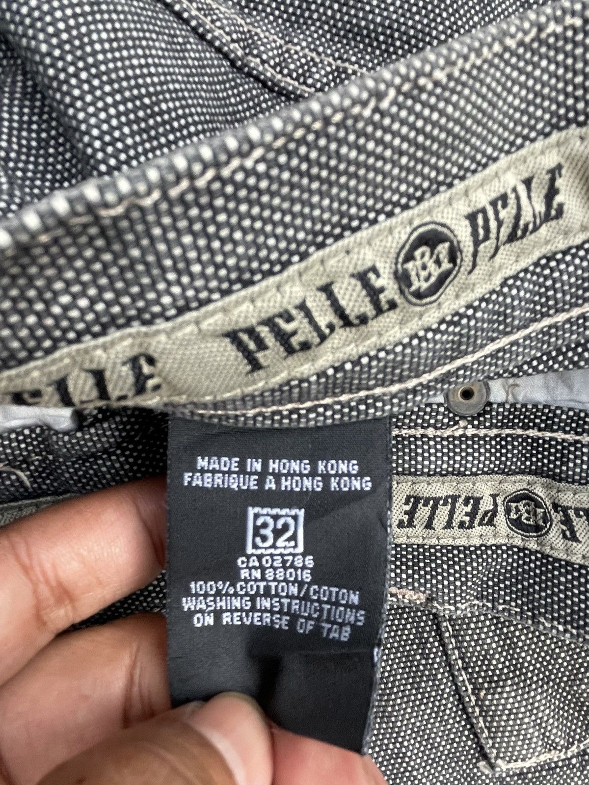 Marc Buchanan Vintage Pelle Pelle Marc Buchanan Denim Size US 33 - 17 Thumbnail