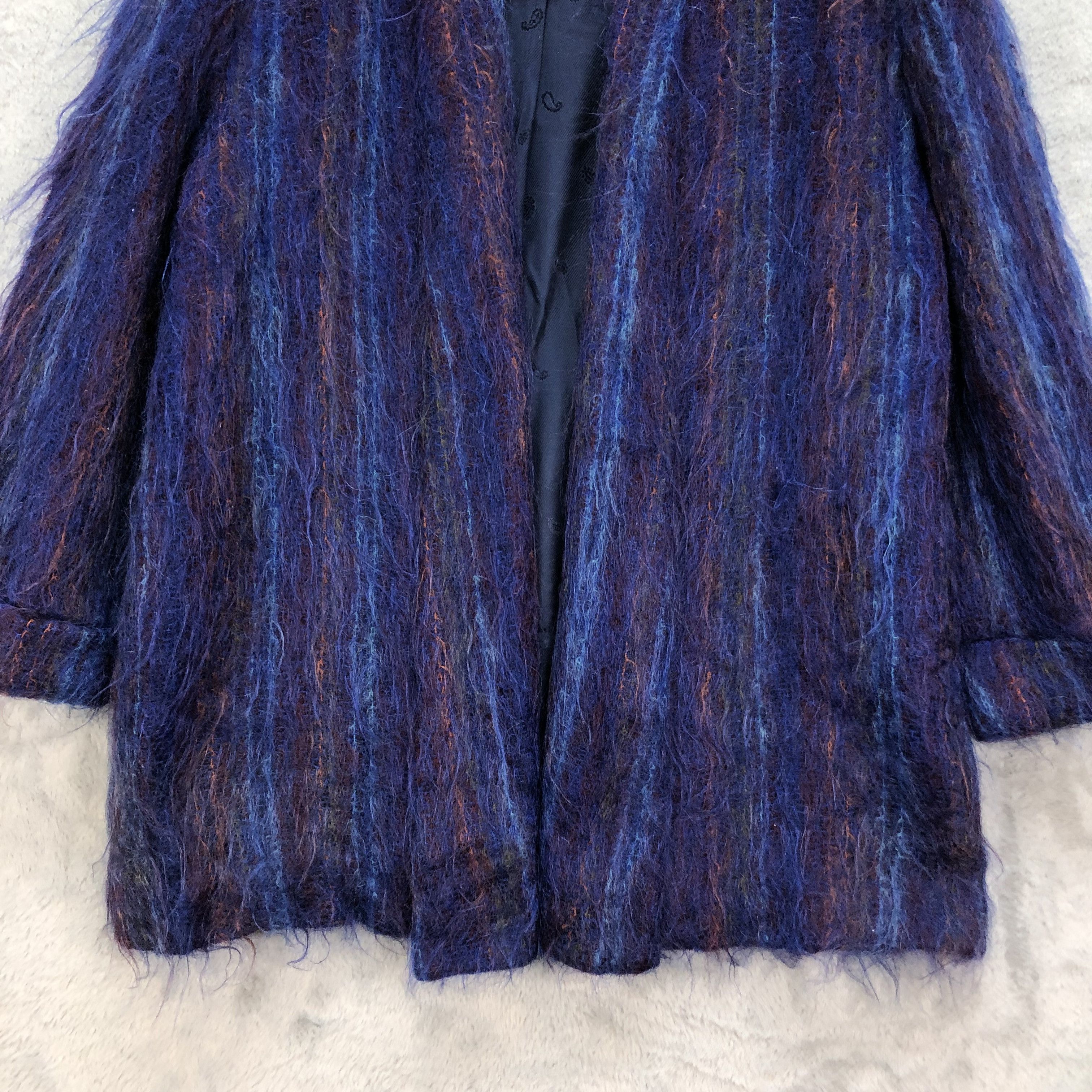 Japanese Brand ROSACE ROYAL SCOT BY SAMUEL TWEED MOHAIR COAT #5500-193 Size M / US 6-8 / IT 42-44 - 3 Thumbnail