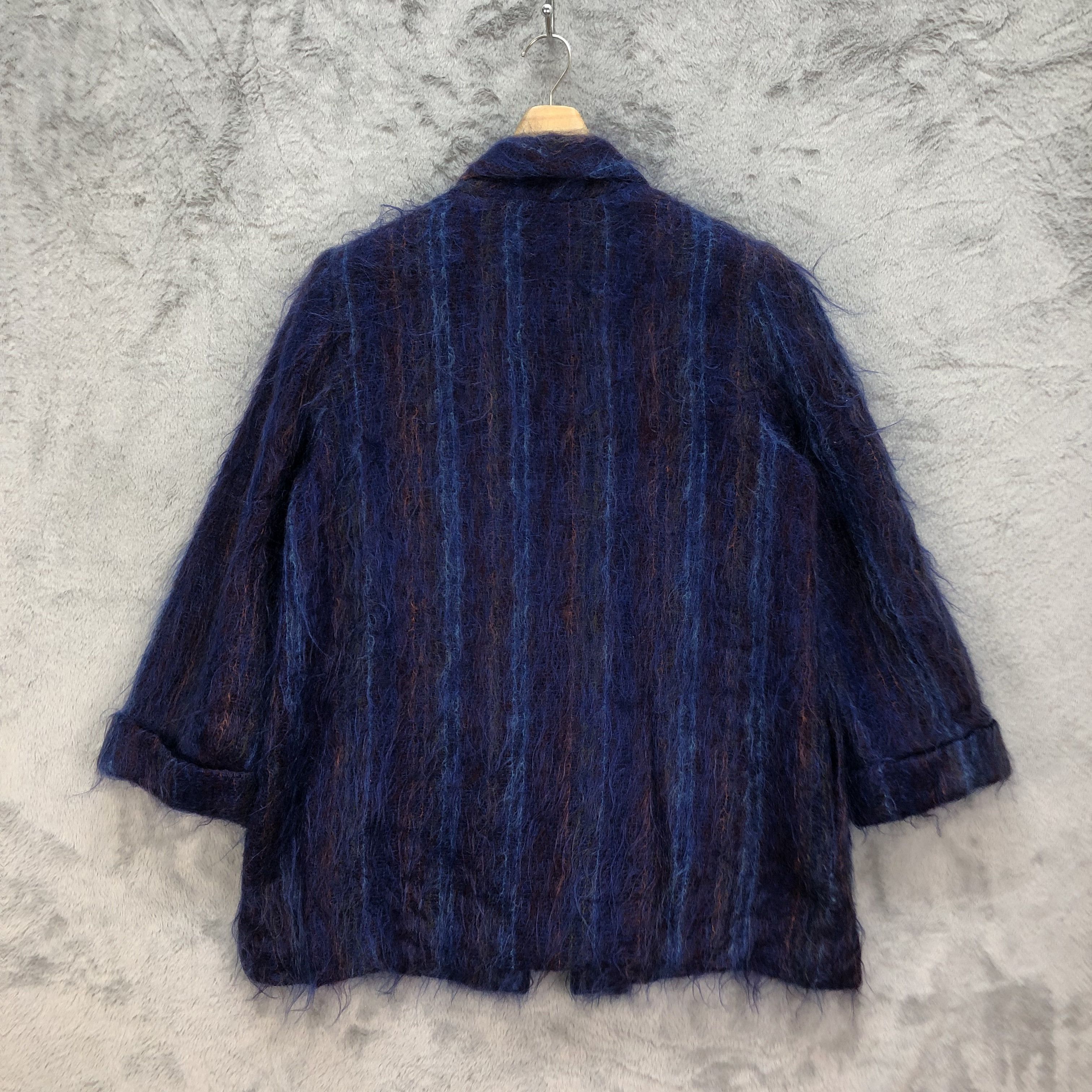 Japanese Brand ROSACE ROYAL SCOT BY SAMUEL TWEED MOHAIR COAT #5500-193 Size M / US 6-8 / IT 42-44 - 9 Thumbnail