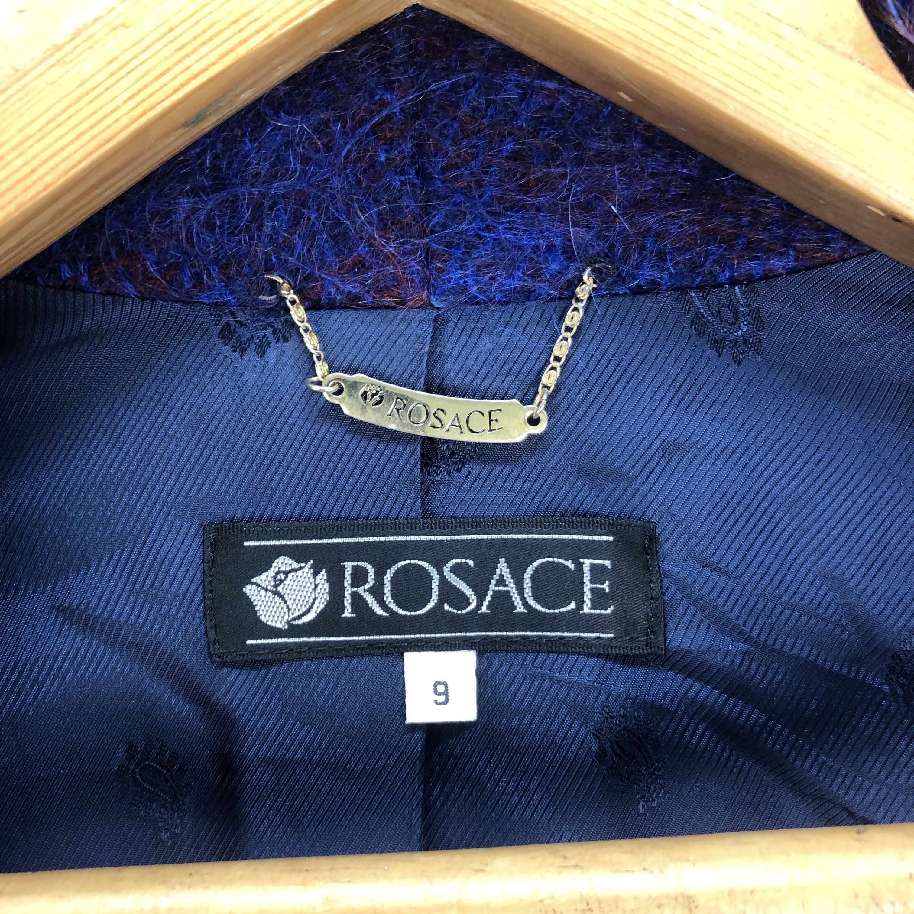 Japanese Brand ROSACE ROYAL SCOT BY SAMUEL TWEED MOHAIR COAT #5500-193 Size M / US 6-8 / IT 42-44 - 7 Thumbnail