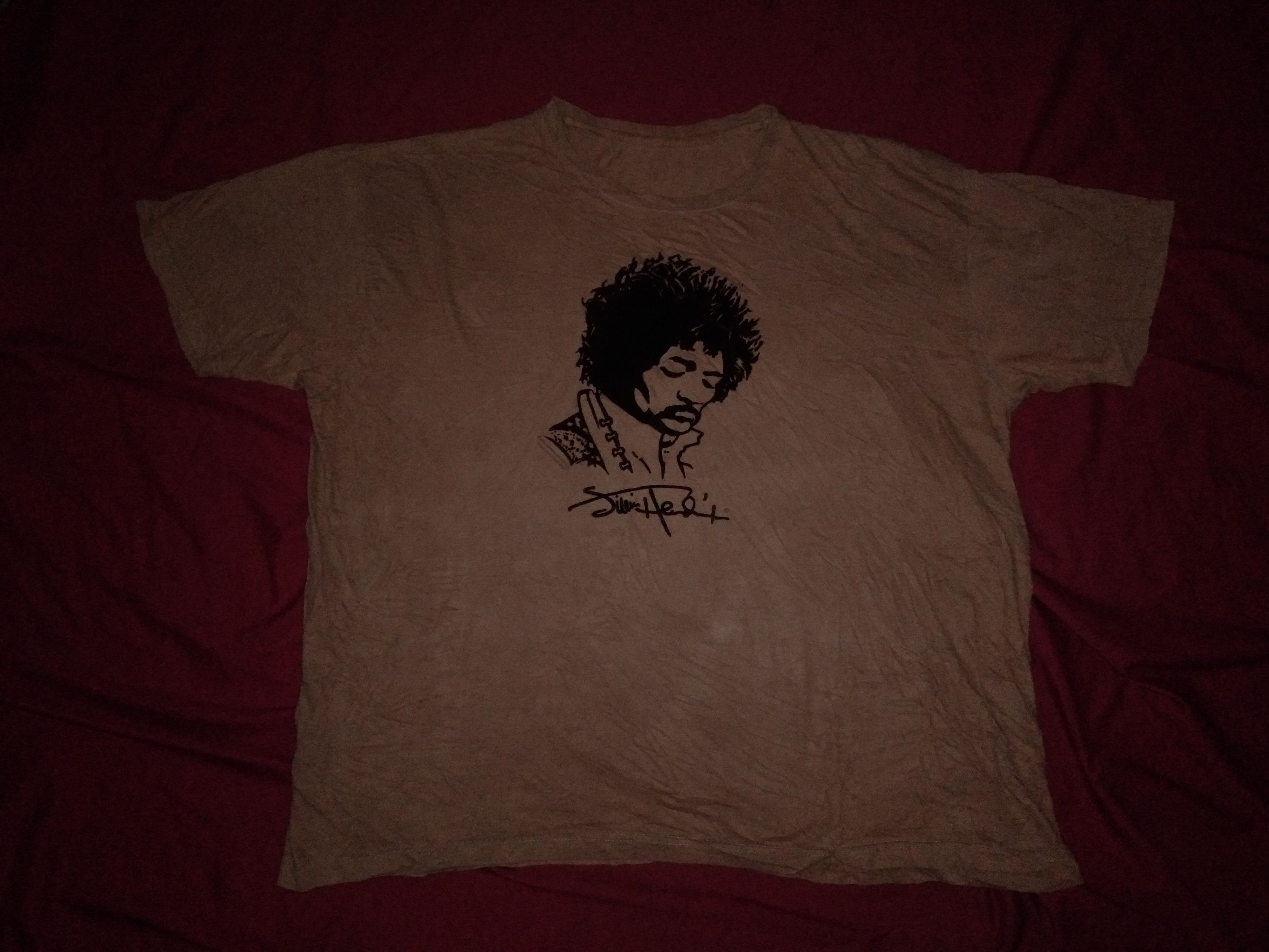 Jimi Hendrix × Vintage VTG 2005 Jimi Hendrix tshirt 2XL 🎸🎶 Size US XXL / EU 58 / 5 - 3 Thumbnail
