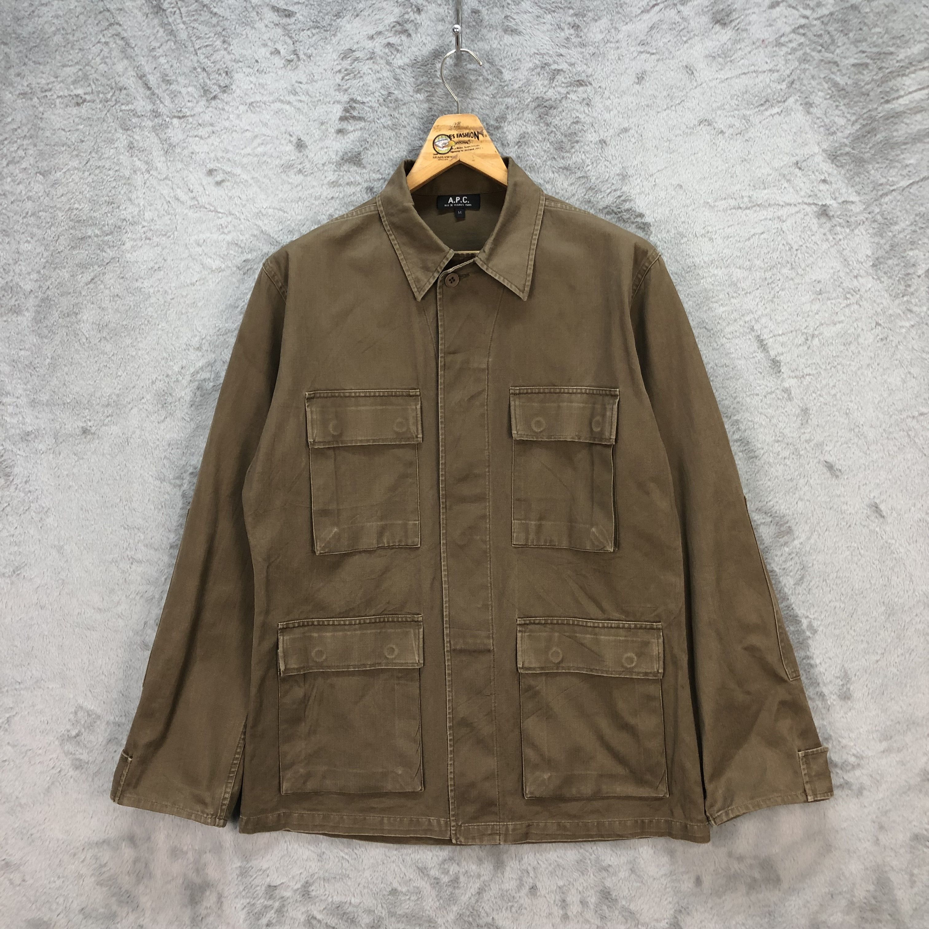 A.P.C. VINTAGE A.P.C. CHORE JACKET WORKWEAR #5847-210 Size US M / EU 48-50 / 2 - 1 Thumbnail