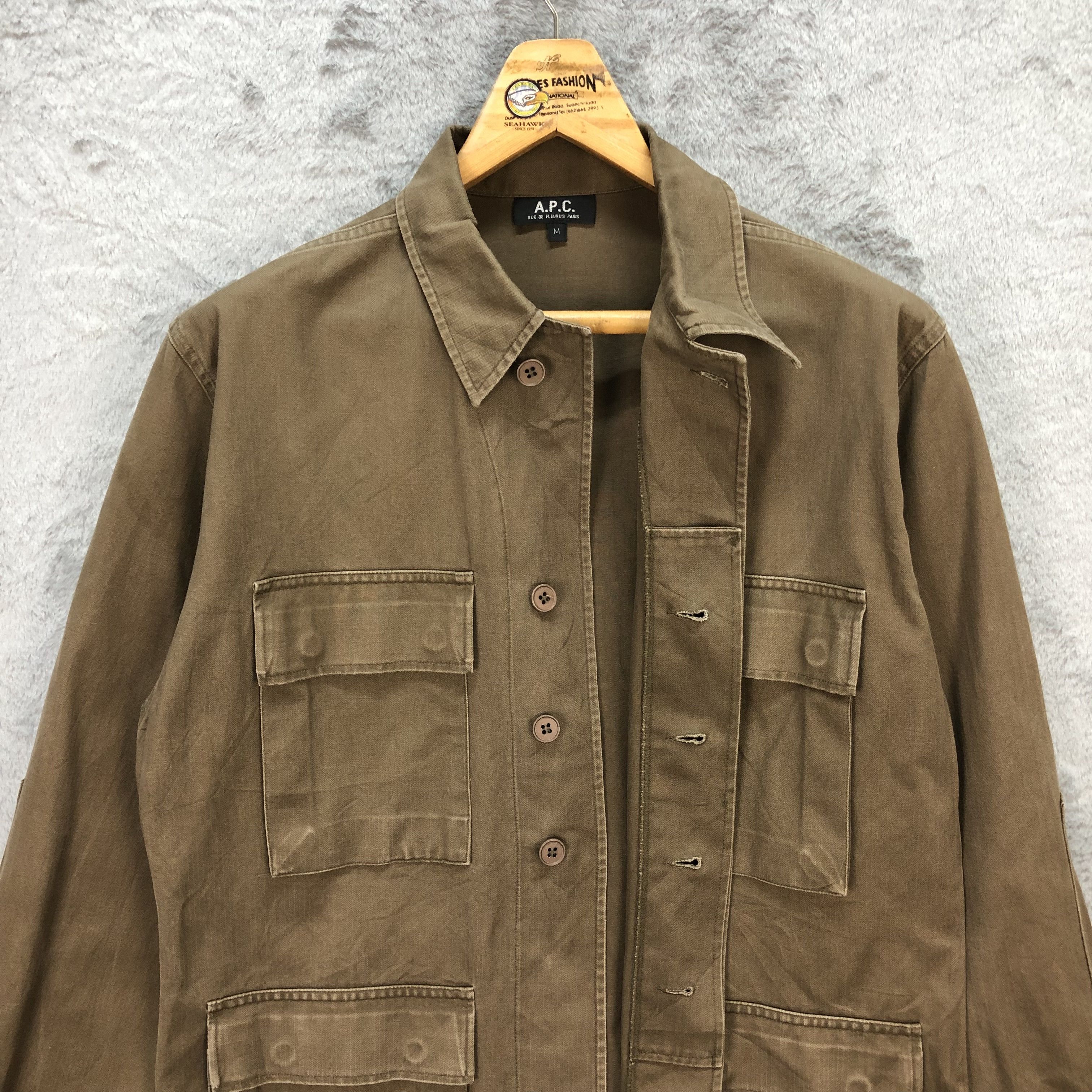 A.P.C. VINTAGE A.P.C. CHORE JACKET WORKWEAR #5847-210 Size US M / EU 48-50 / 2 - 6 Thumbnail