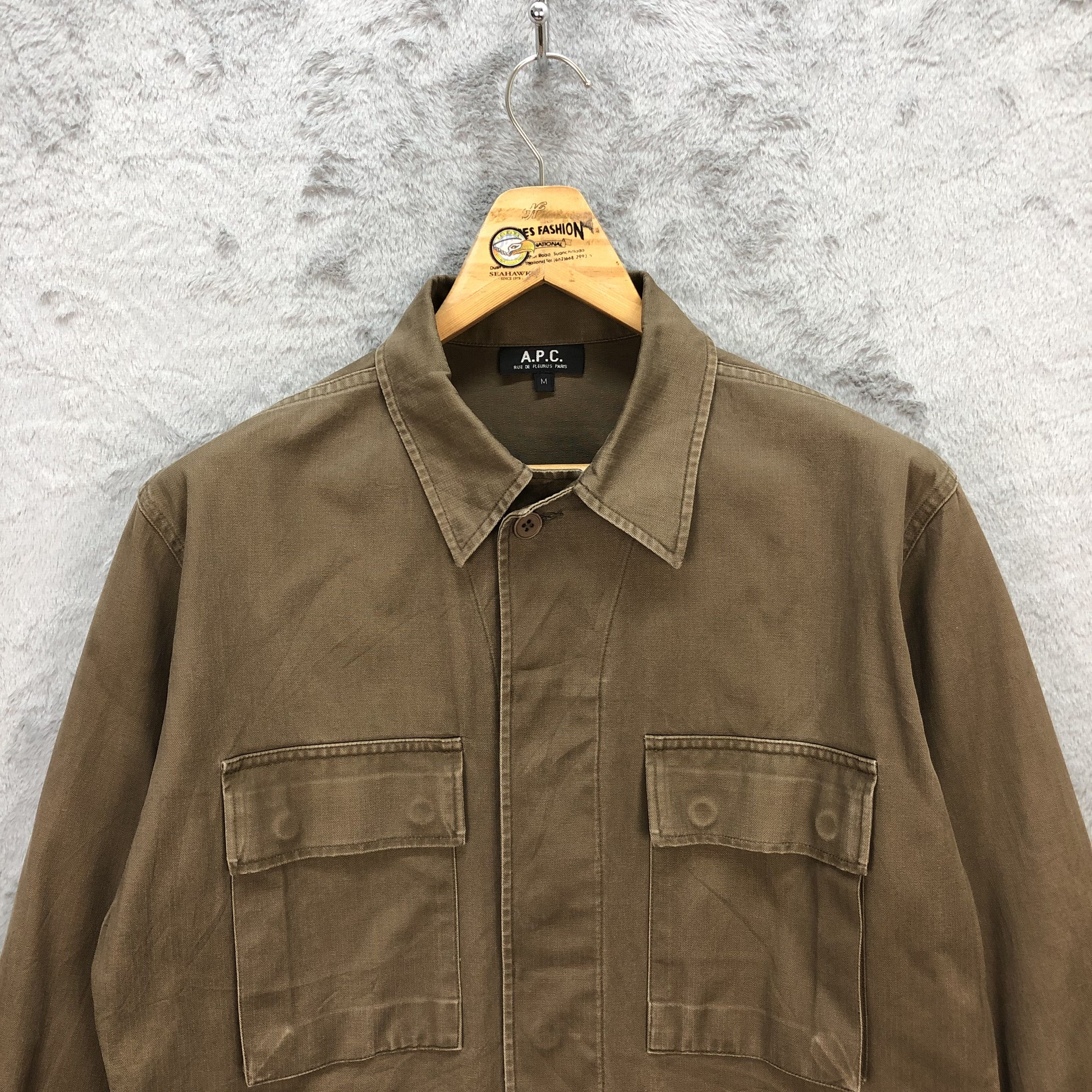A.P.C. VINTAGE A.P.C. CHORE JACKET WORKWEAR #5847-210 Size US M / EU 48-50 / 2 - 2 Thumbnail