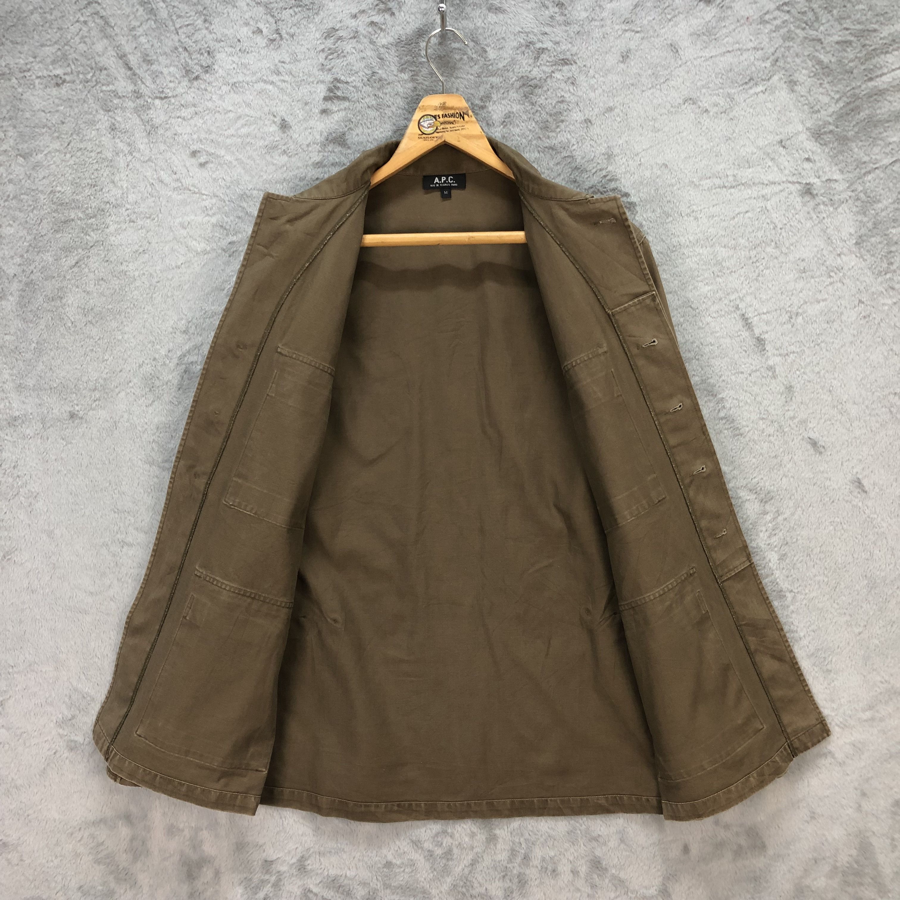 A.P.C. VINTAGE A.P.C. CHORE JACKET WORKWEAR #5847-210 Size US M / EU 48-50 / 2 - 8 Thumbnail