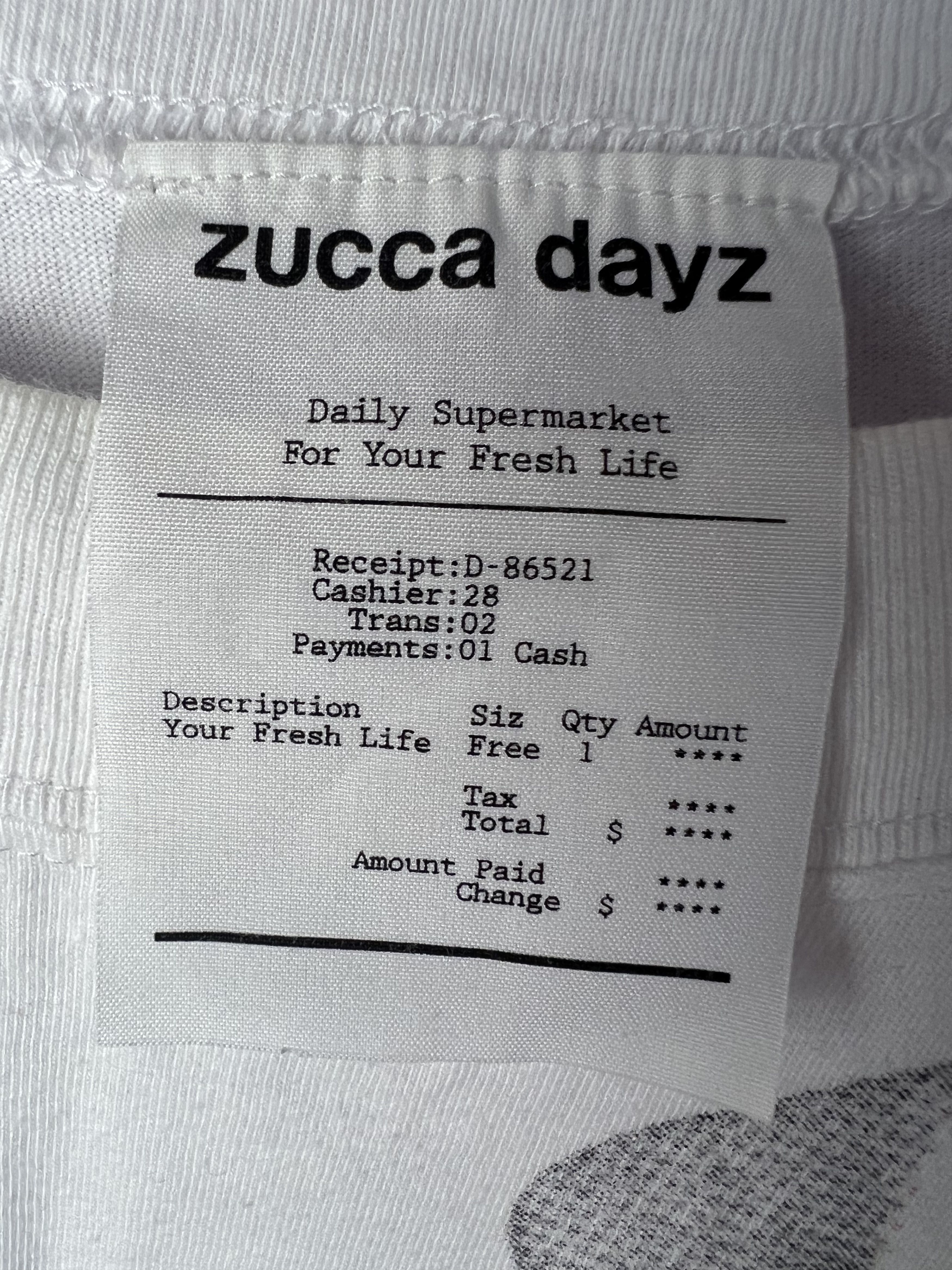 CABANE de ZUCCa 🔥Zucca Dayz Egg Bikini Cropped Tees Size US L / EU 52-54 / 3 - 7 Thumbnail