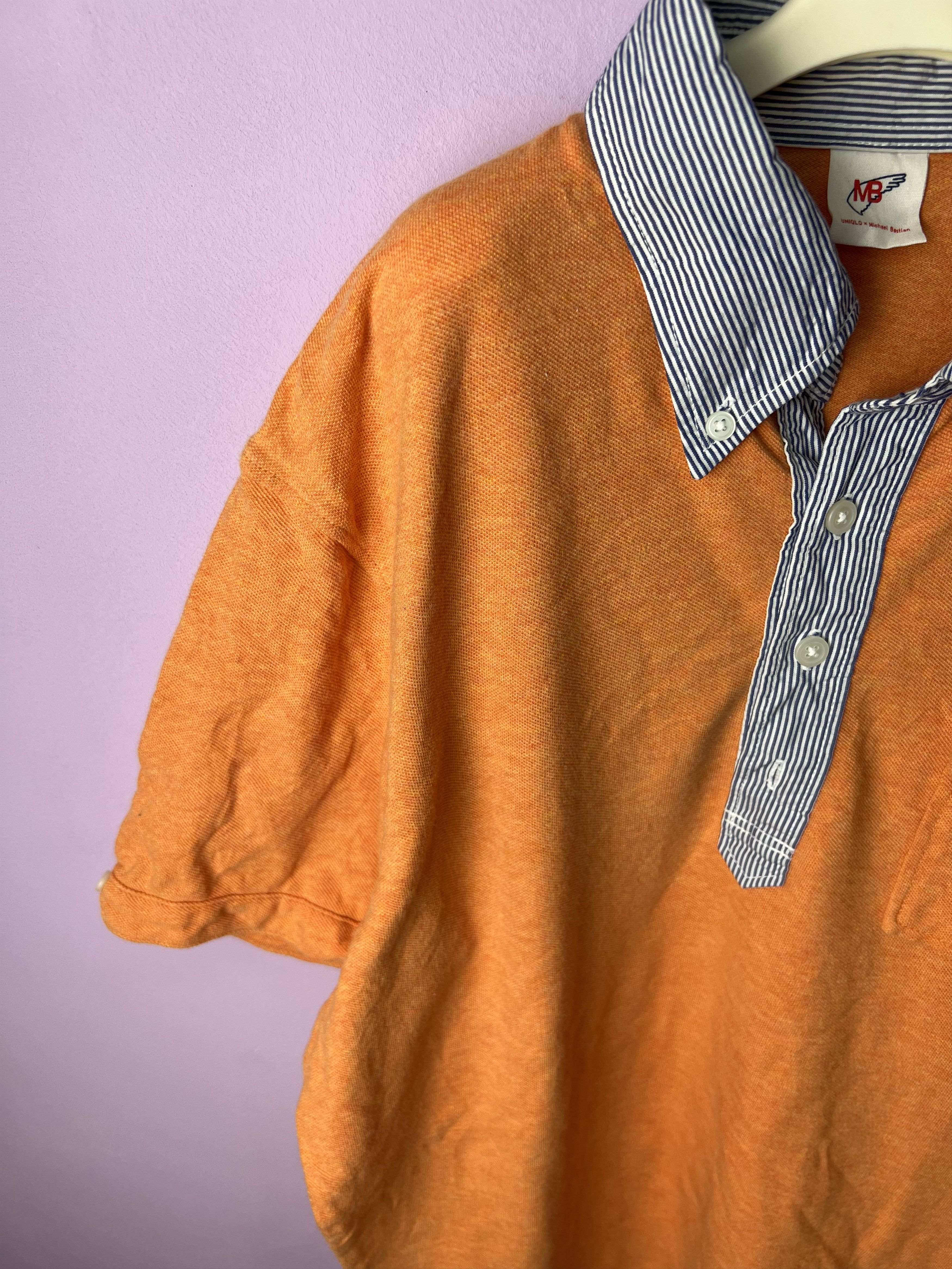 Michael Bastian 🔥Orange Uniqlo x Michael Bastian Polo Tees Size US M / EU 48-50 / 2 - 6 Thumbnail