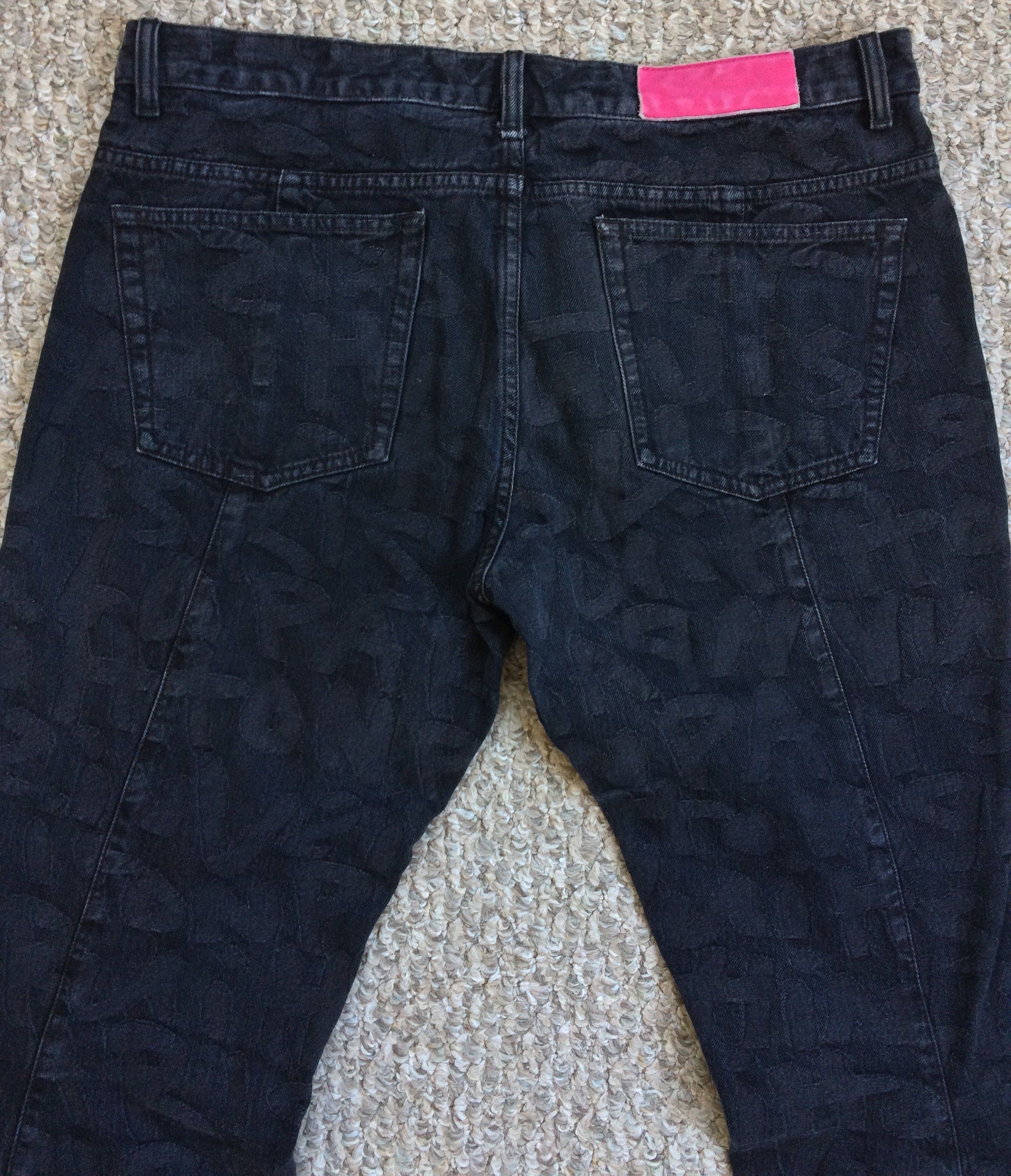 Louis Vuitton × Stephen Sprouse F/W 2008 Louis Vuitton x Stephen Sprouse VIP Graffiti Denim Size US 34 / EU 50 - 6 Thumbnail