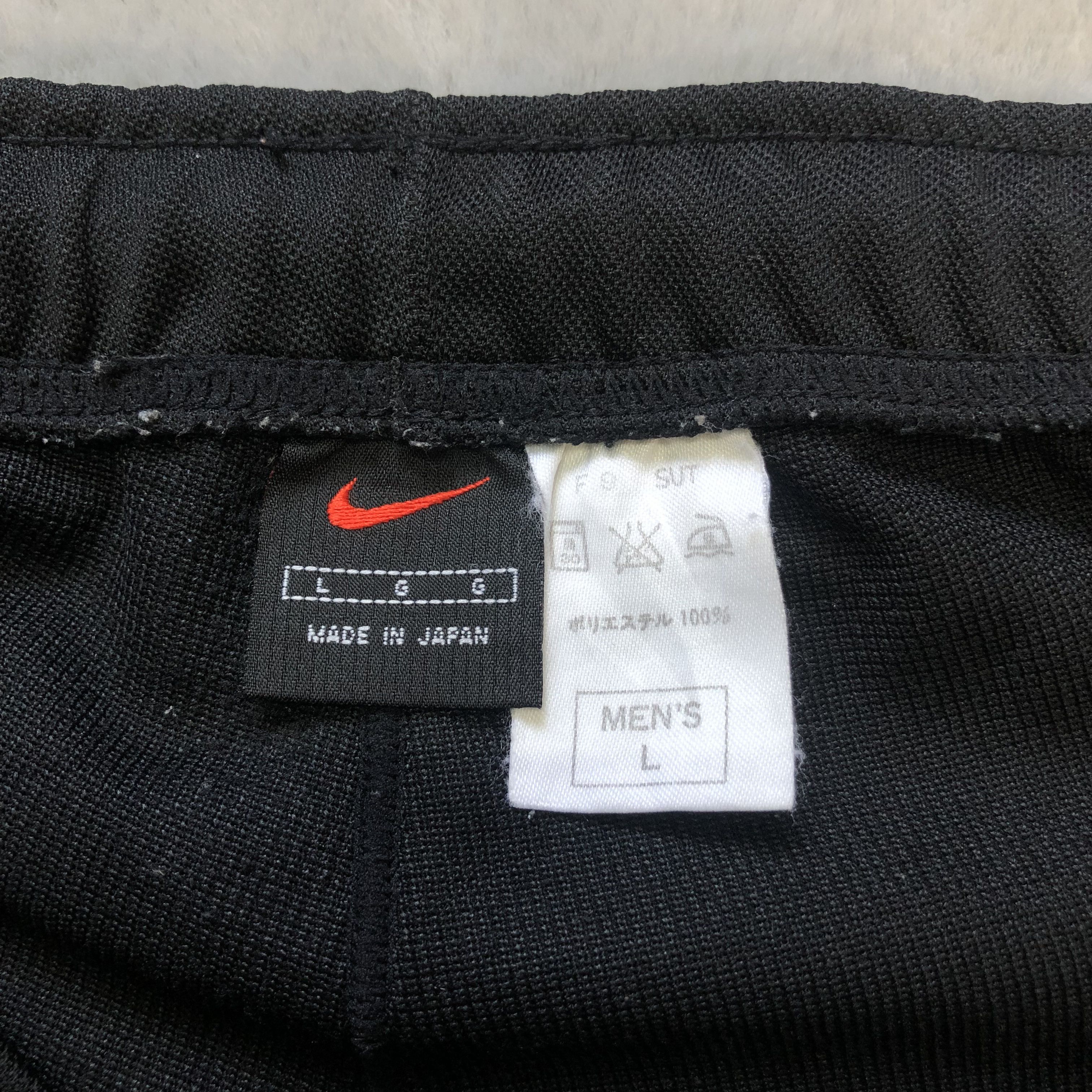 Nike RARE🔥 VINTAGE NIKE BOTTOM SWOOSH TRACK PANTS #6386-221 Size US 32 / EU 48 - 6 Thumbnail