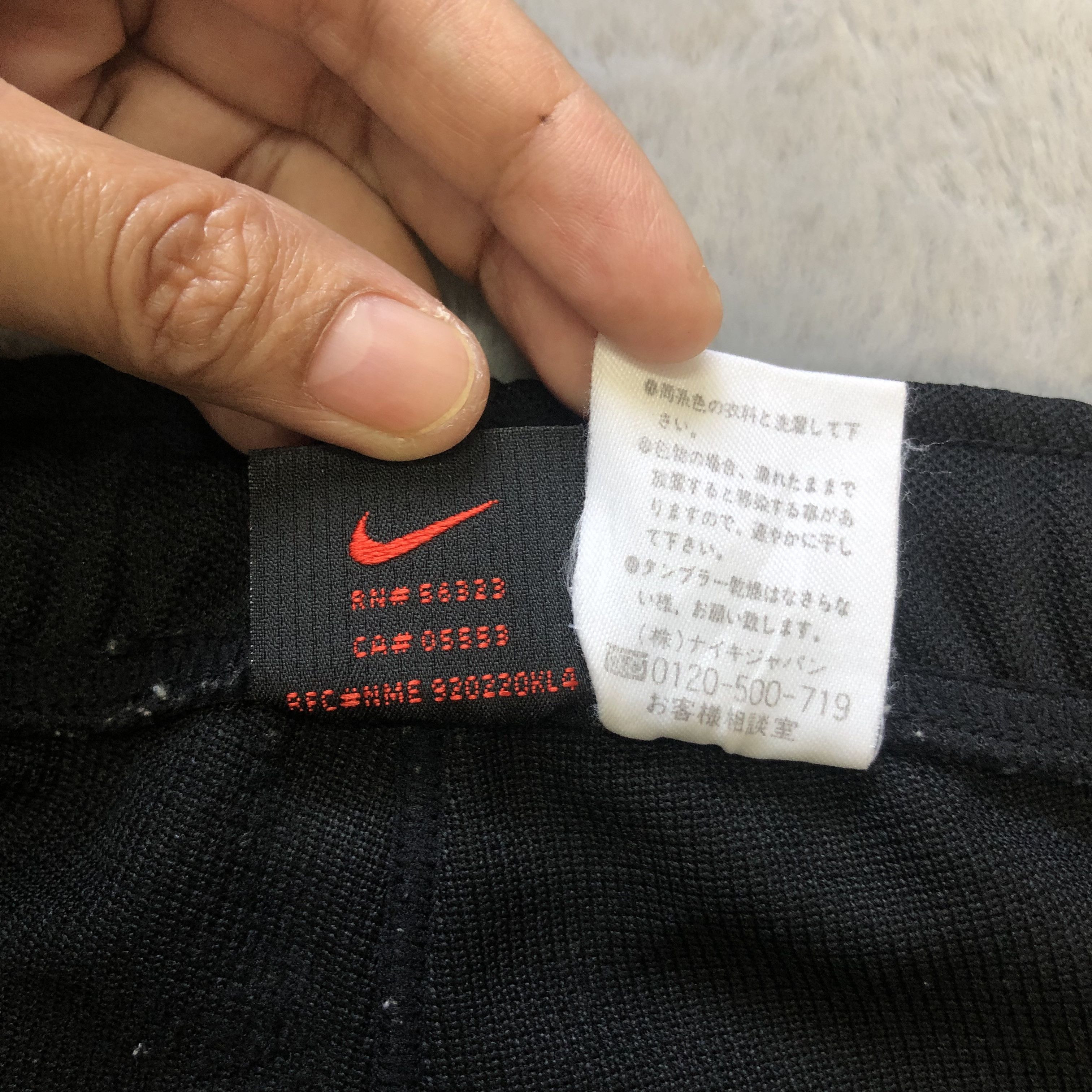 Nike RARE🔥 VINTAGE NIKE BOTTOM SWOOSH TRACK PANTS #6386-221 Size US 32 / EU 48 - 7 Thumbnail