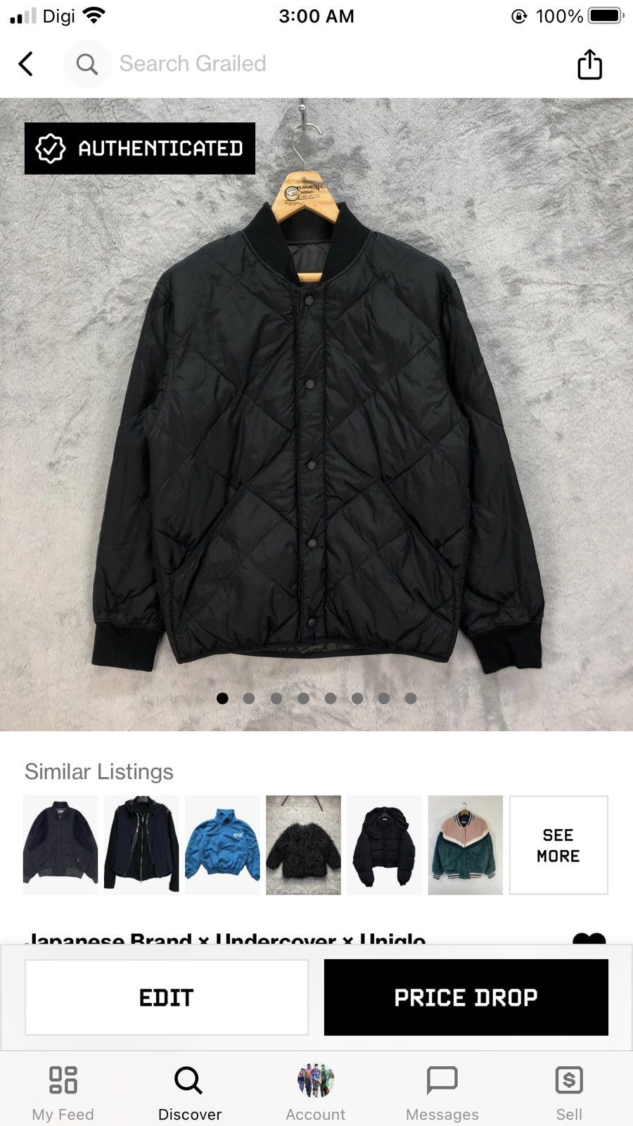 Uniqlo UNIQLO U Quilted Puffer Bomber Jacket #5169-177 Size US S / EU 44-46 / 1 - 9 Thumbnail