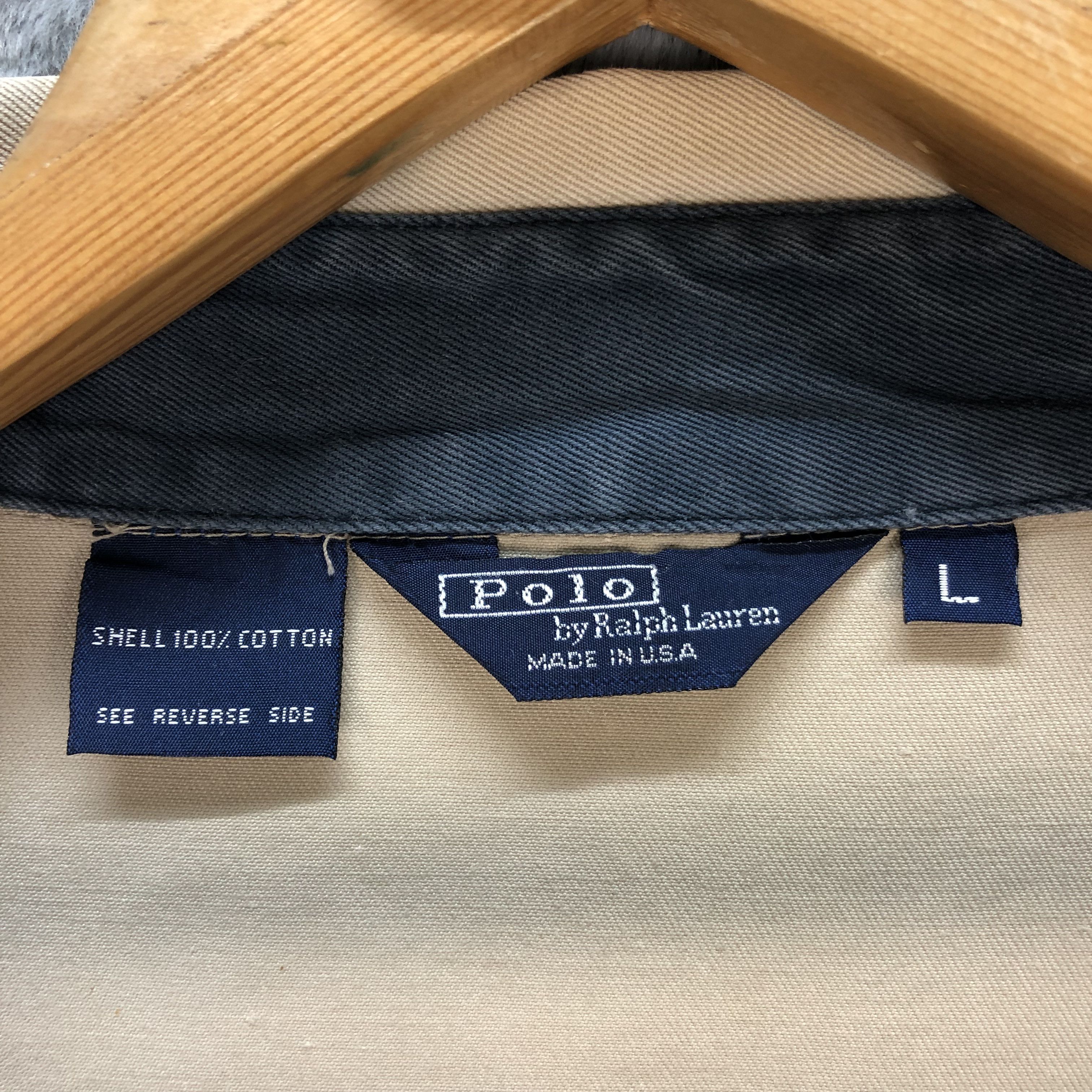 Polo Ralph Lauren VINTAGE 90's POLO RALPH LAUREN CASUAL JACKET #6559-73 Size US L / EU 52-54 / 3 - 9 Thumbnail