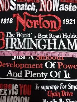 Norton × Vintage Vintage Norton T-Shirt Size US L / EU 52-54 / 3 - 5 Thumbnail