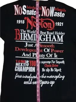 Norton × Vintage Vintage Norton T-Shirt Size US L / EU 52-54 / 3 - 6 Thumbnail